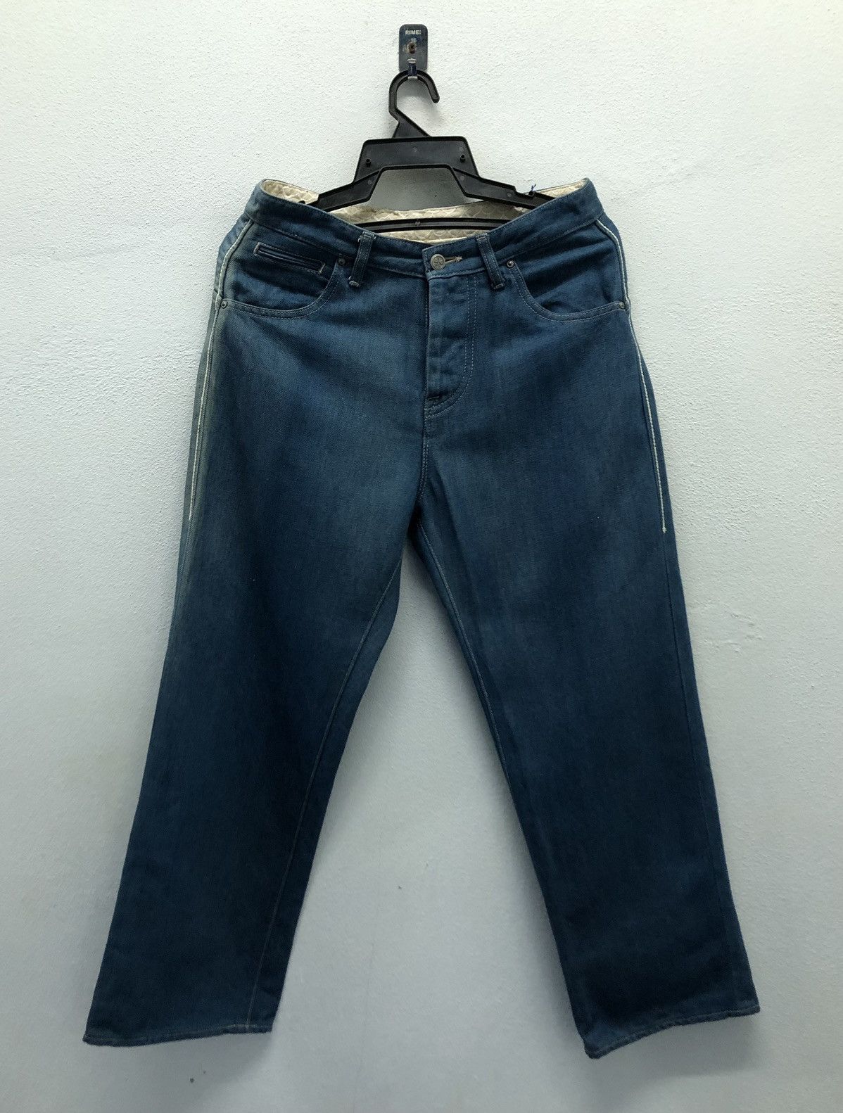 mina perhonen Vintage mina perhonen Made In Japan Denim Pants Size US 31 - 1 Thumbnail