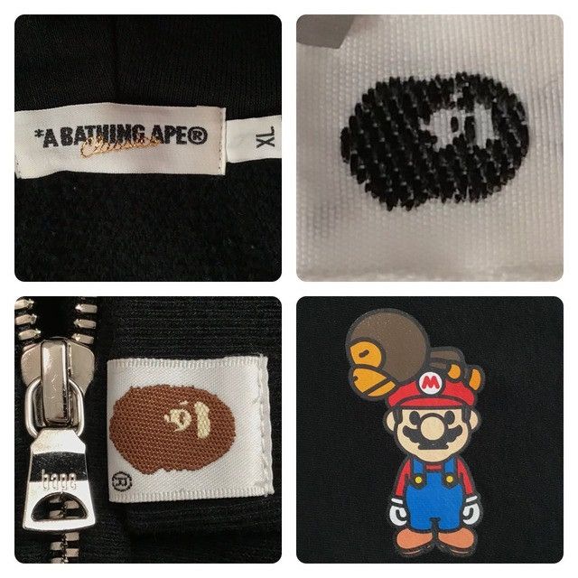 Bape BAPE × Nintendo Mario & Milo full zip hoodie a bathing ape Size US XL / EU 56 / 4 - 8 Thumbnail