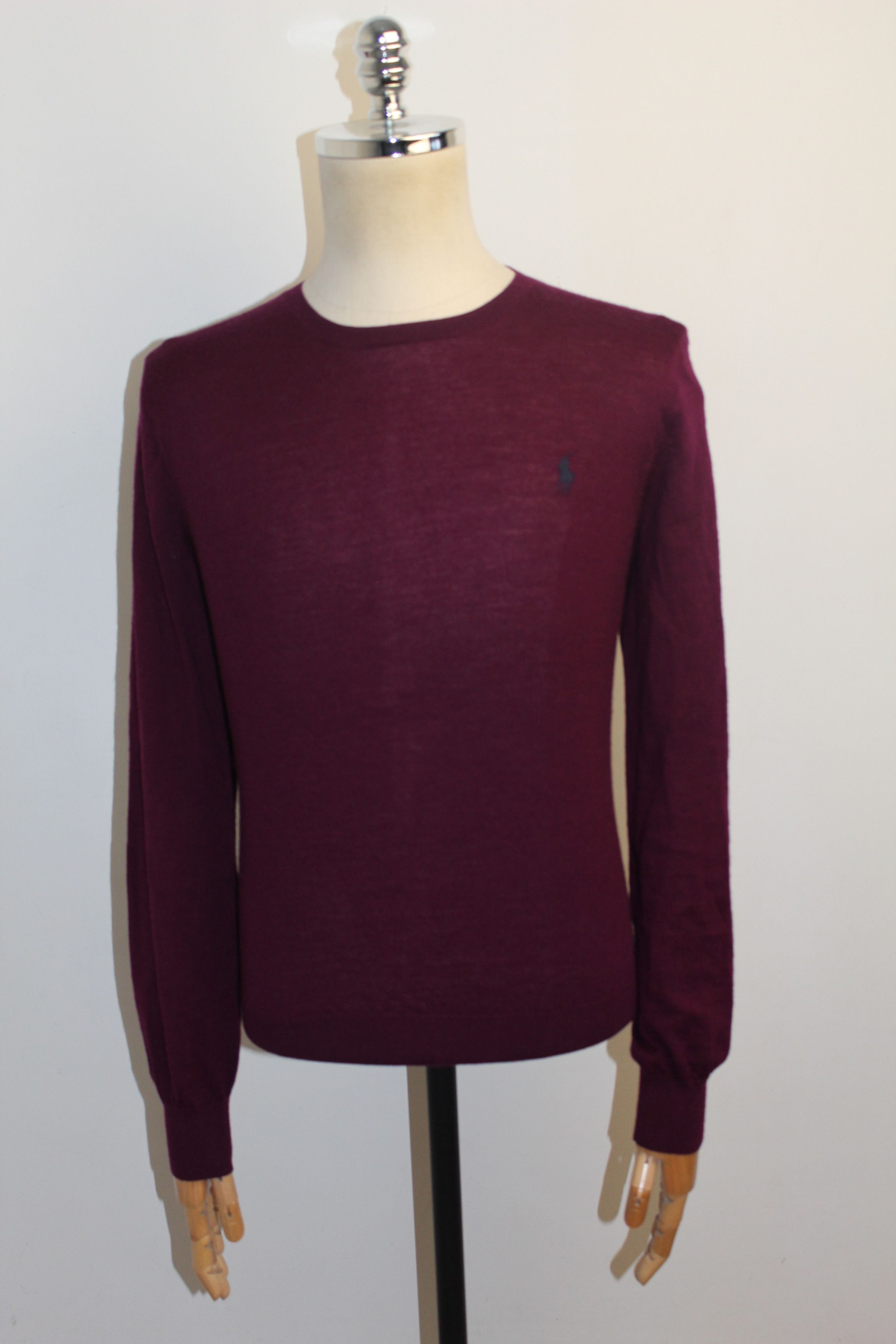 Polo Ralph Lauren Men's RALPH LAUREN Crew Neck Wool Jumper Size US M / EU 48-50 / 2 - 4 Thumbnail