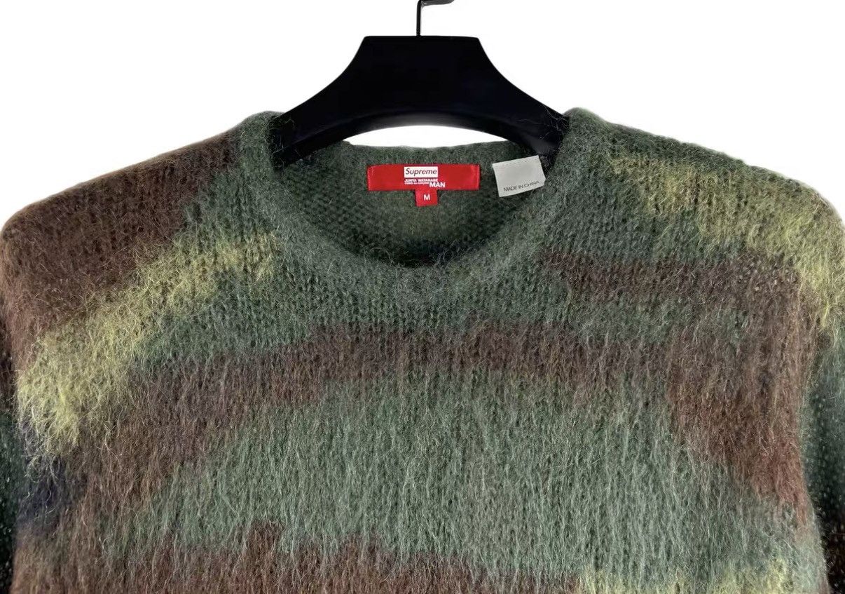 Supreme Supreme × JUNYA WATANABE Brushed Camo Sweater J31 Size US M / EU 48-50 / 2 - 3 Thumbnail