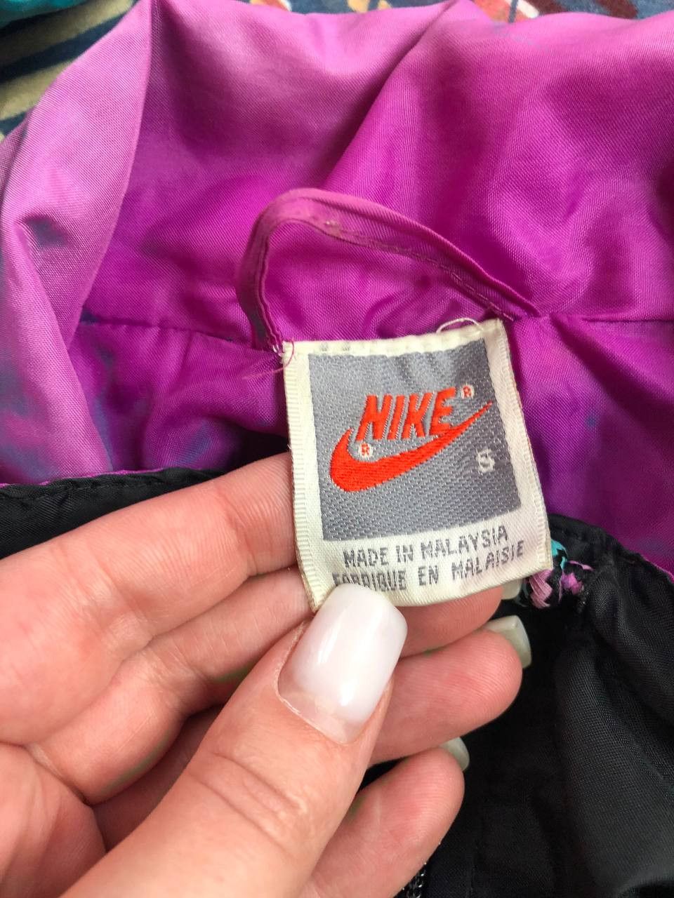 Nike Vintage oversize full zip track jacket Nike 80s Size US S / EU 44-46 / 1 - 2 Thumbnail