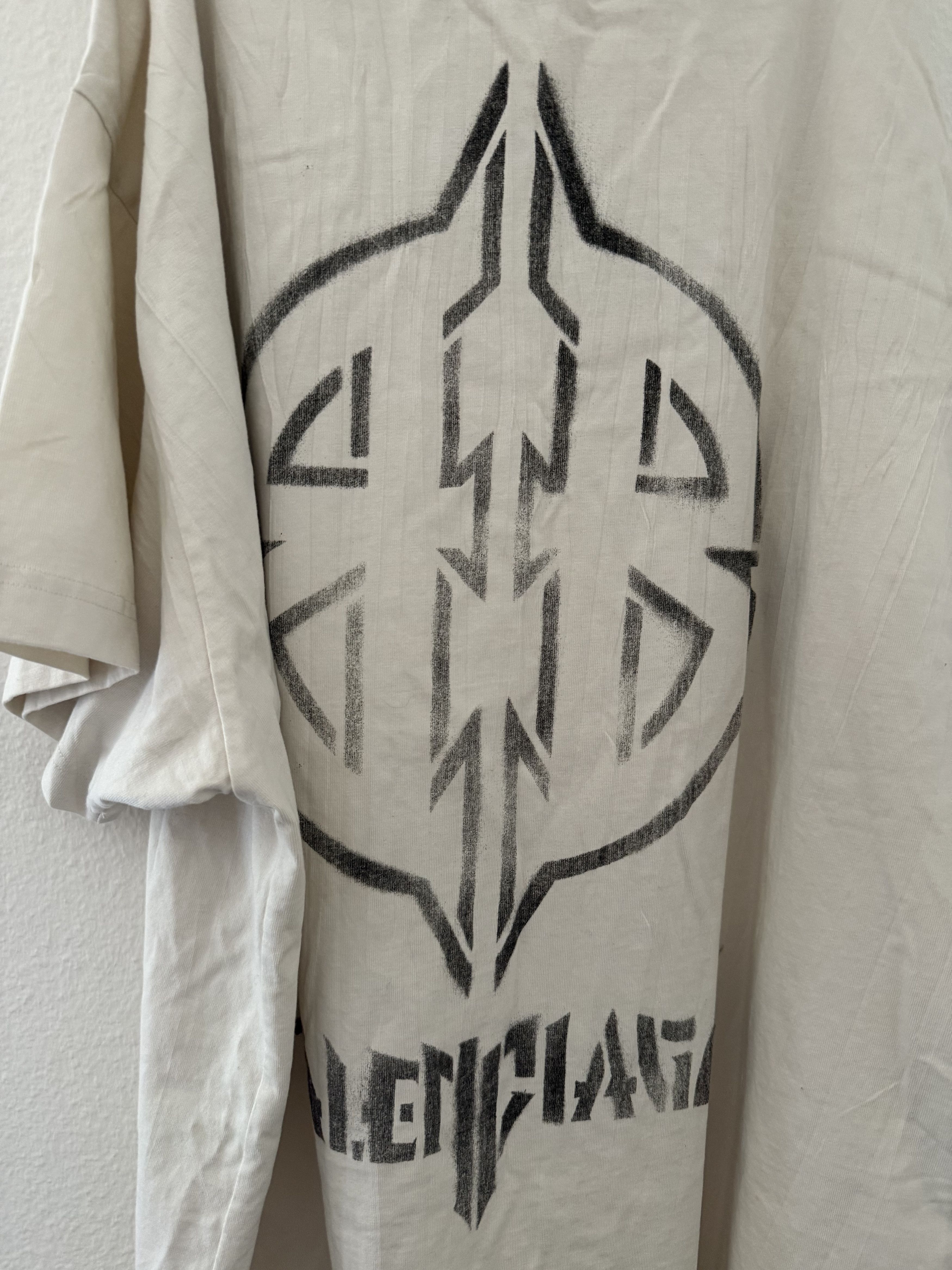 Balenciaga BALENCIAGA METAL LOGO SHIRT Size US L / EU 52-54 / 3 - 3 Thumbnail