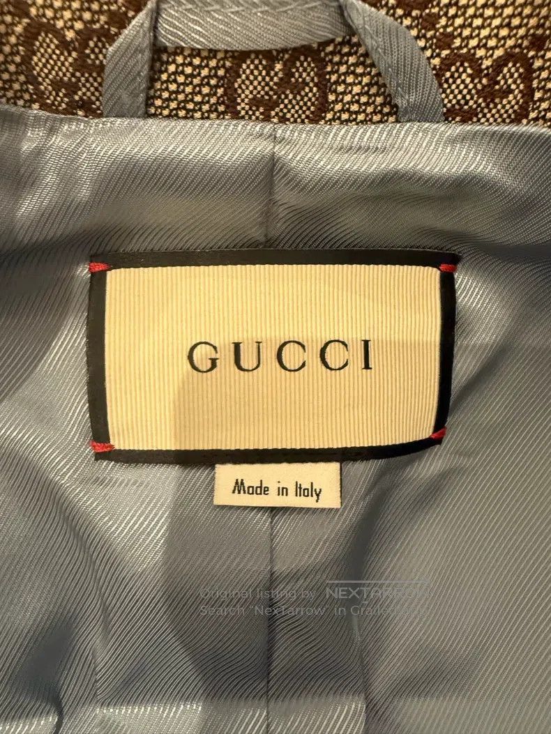 Gucci Gucci Full-printed old-fashioned suit jacket Size XS / US 0-2 / IT 36-38 - 3 Thumbnail