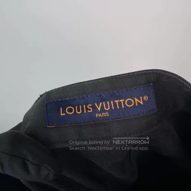 Louis Vuitton Louis Vuitton size US 50 Black Pocket Embroidered Overalls Size US 34 / EU 50 - 8 Thumbnail
