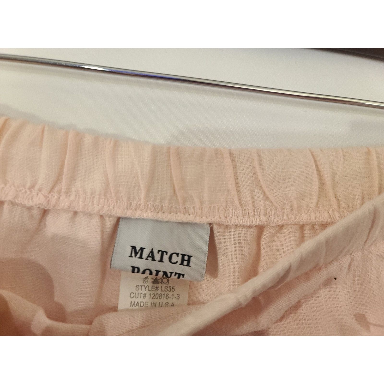 Other Matchpoint Womens 100% Linen Pink Tunic Skirt Set Large Size 32" / US 10 / IT 46 - 11 Thumbnail