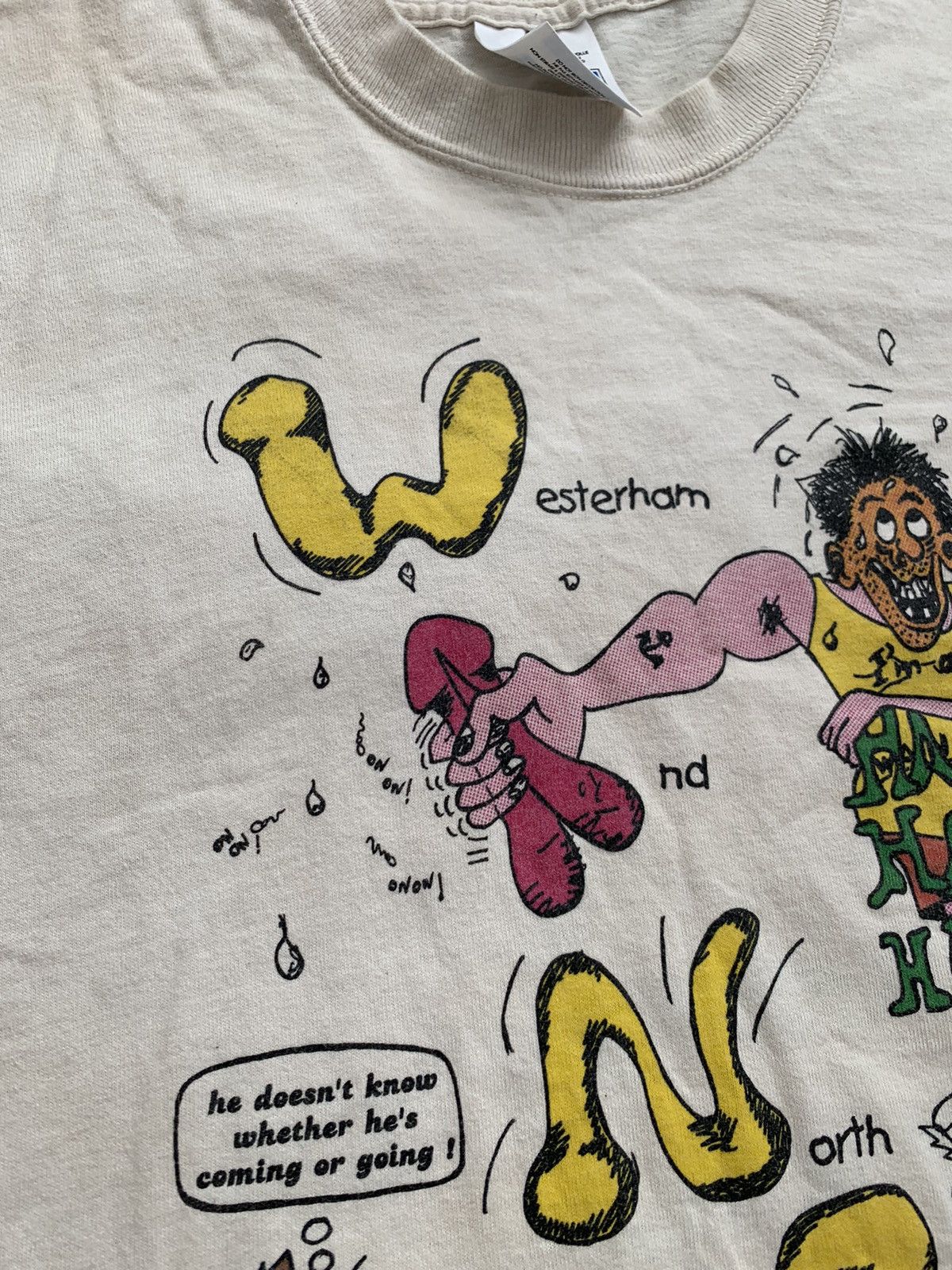 Band Tees Vintage 1999 Hash House Harriers Tee Dick Porn tee Size US L / EU 52-54 / 3 - 10 Thumbnail