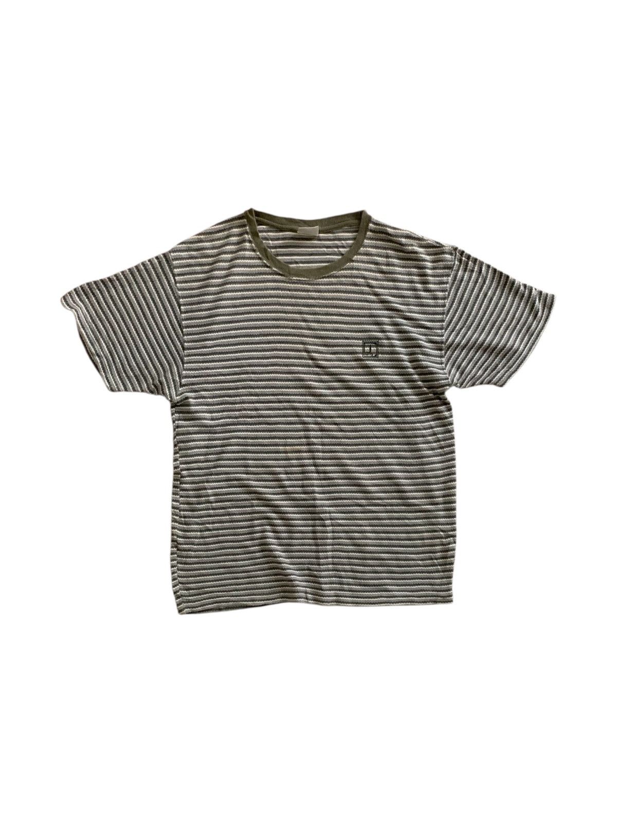 Vintage Vintage 90s DuFFS Skateboards Stripe Tshirt Size US L / EU 52-54 / 3 - 7 Thumbnail