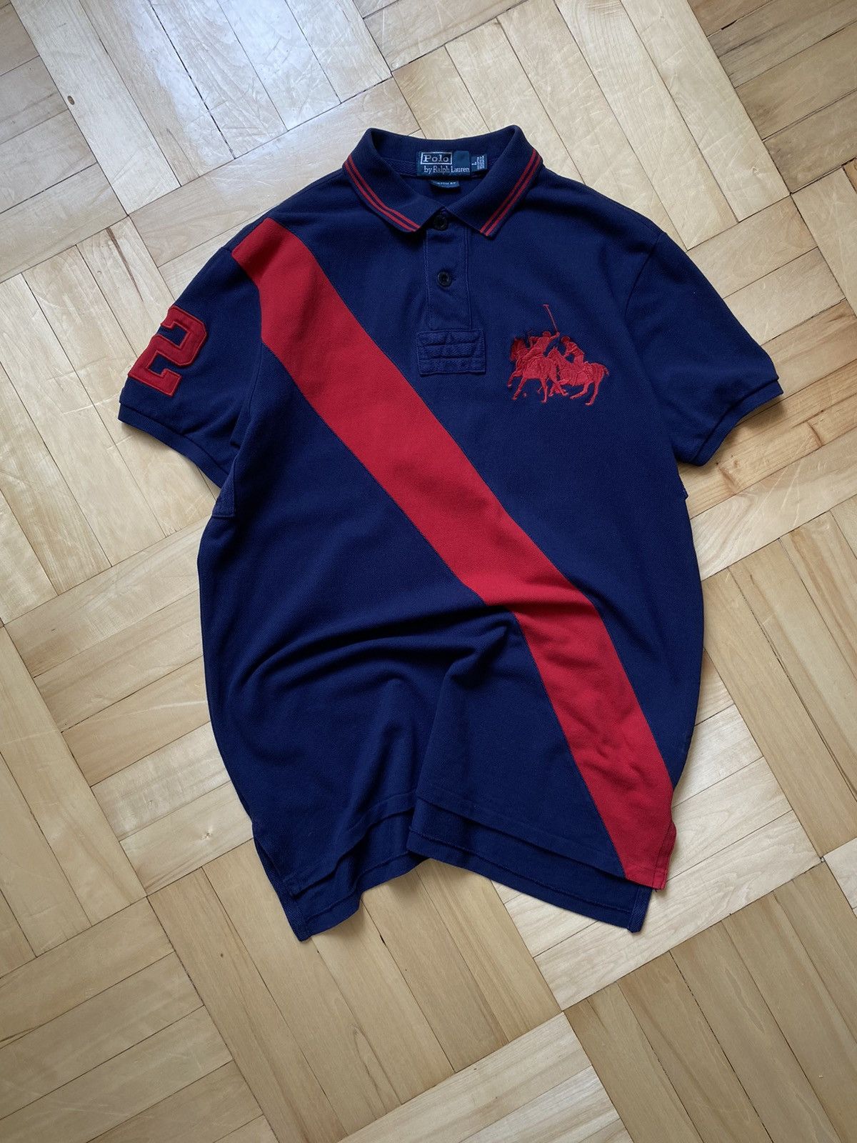 Polo Ralph Lauren × Vintage Vintage Polo Ralph Lauren Big Logo Shirt #2 Size US L / EU 52-54 / 3 - 2 Thumbnail