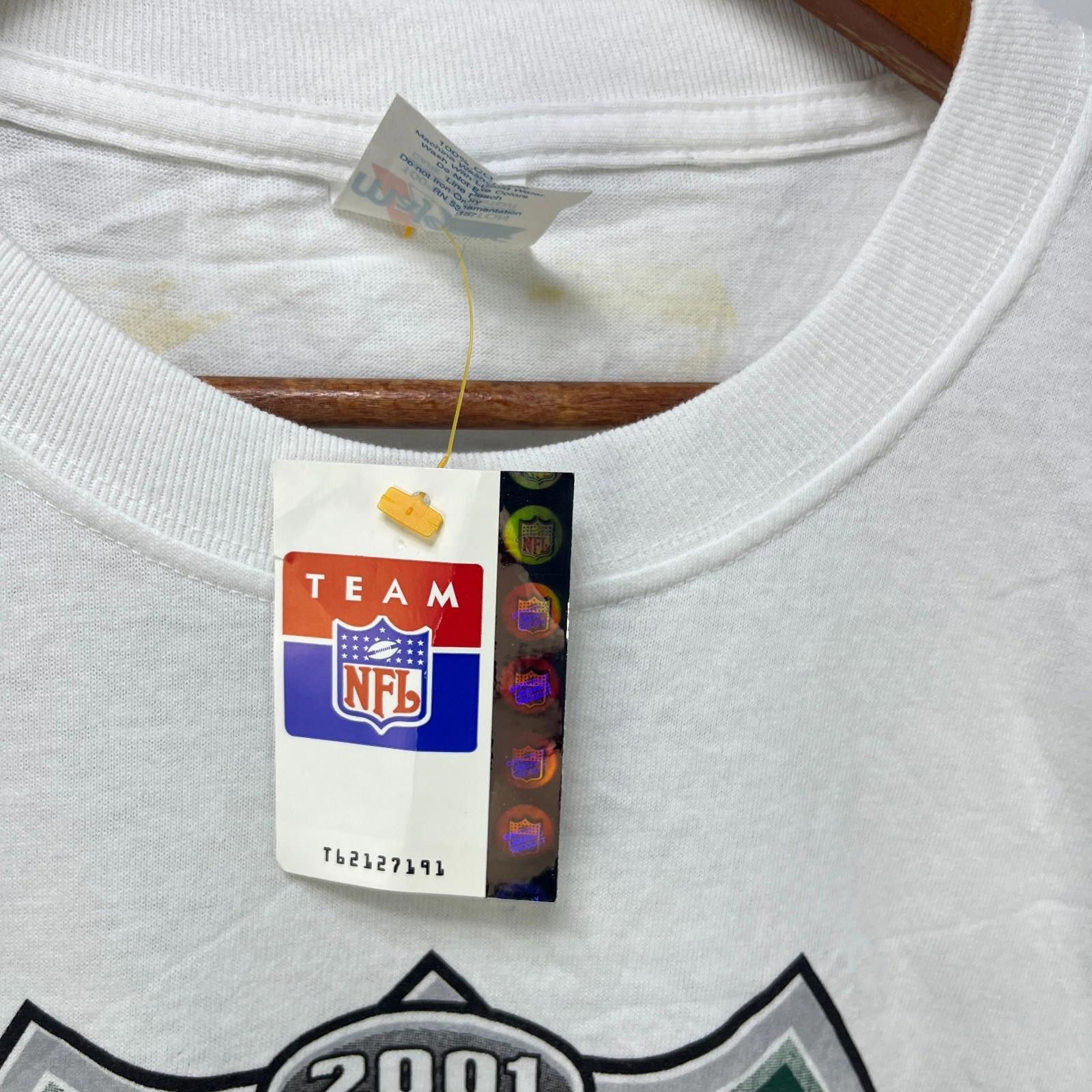 Other Vintage New York Jets 2001 Champions T-Shirt 2XL Size ONE SIZE - 7 Thumbnail