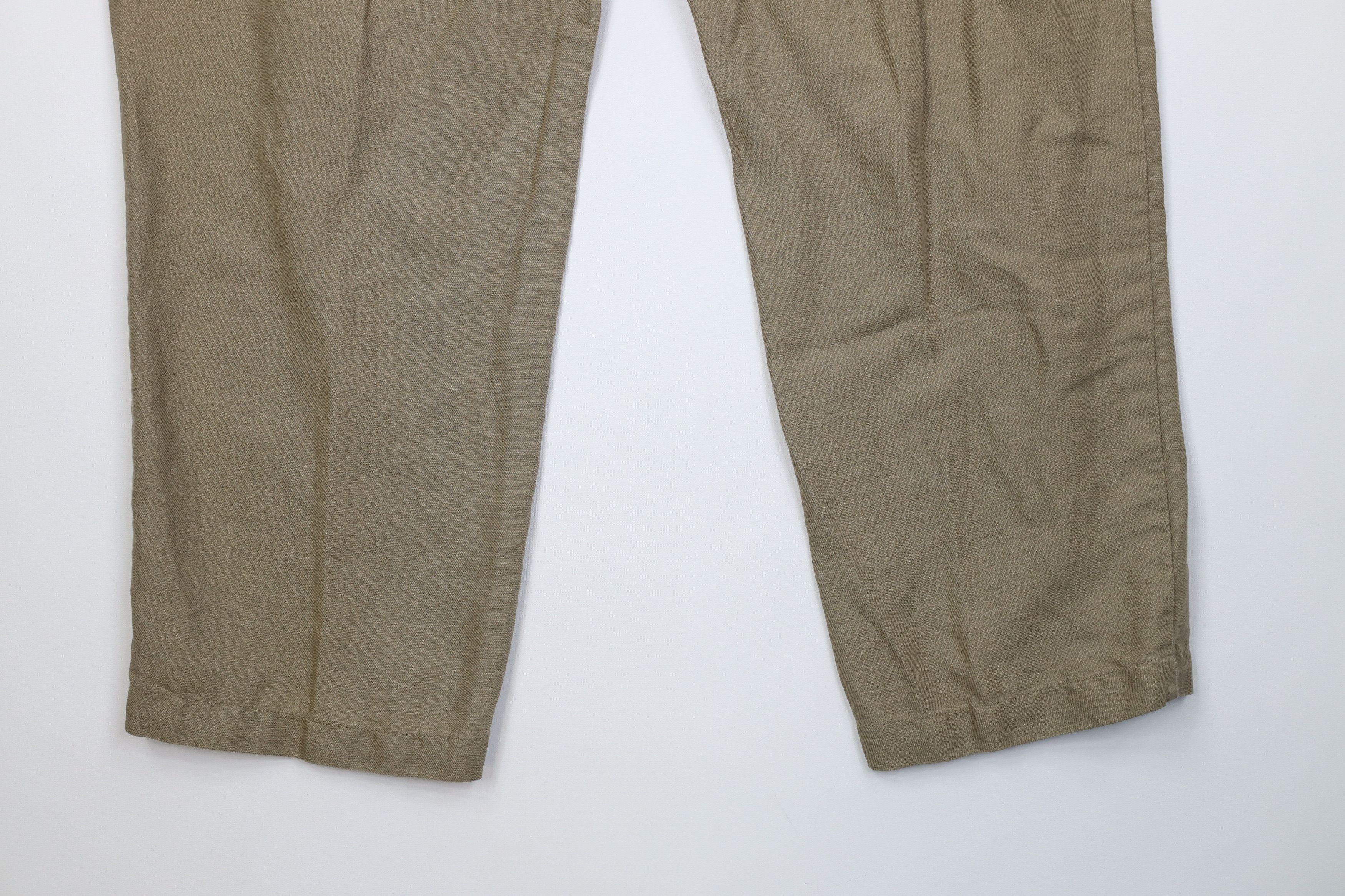 Ralph Lauren Vintage 90s Ralph Lauren Linen Blend Wide Leg Chino Pants Size US 40 / EU 56 - 12 Thumbnail