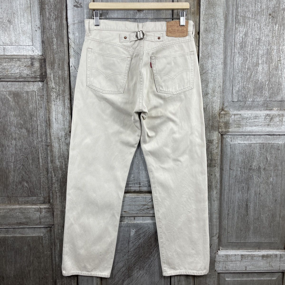 Levi's × Vintage Vintage Levi's 702 BIG E Corduroy Jeans Size US 30 / EU 46 - 2 Thumbnail