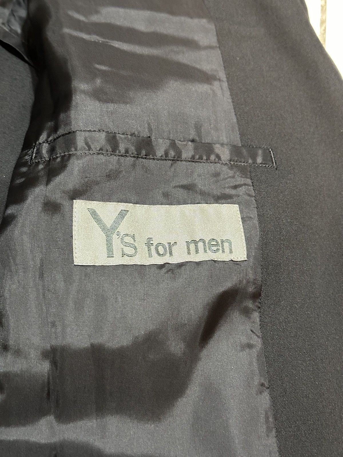 Yohji Yamamoto Y's for men SS24 BLACK JACKET Size US M / EU 48-50 / 2 - 9 Thumbnail