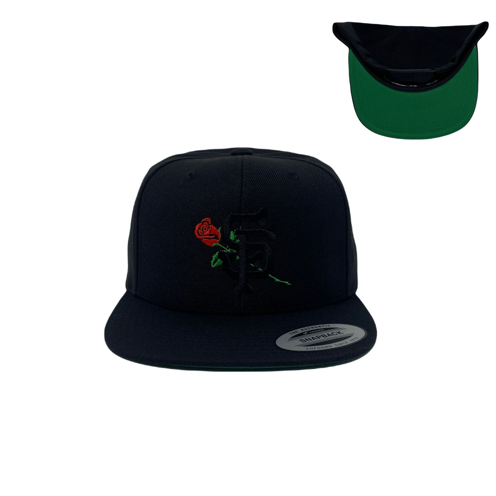 Other San Francisco SF Bone Rose Golden State Snapback Hat Size ONE SIZE - 1 Thumbnail