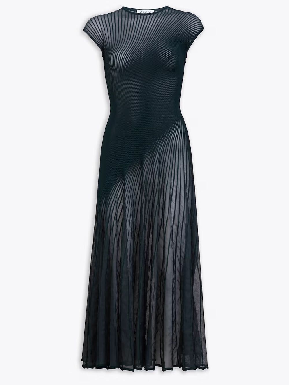 image of Alaia Alaïa Long Dress Size 36 in Green, Women's