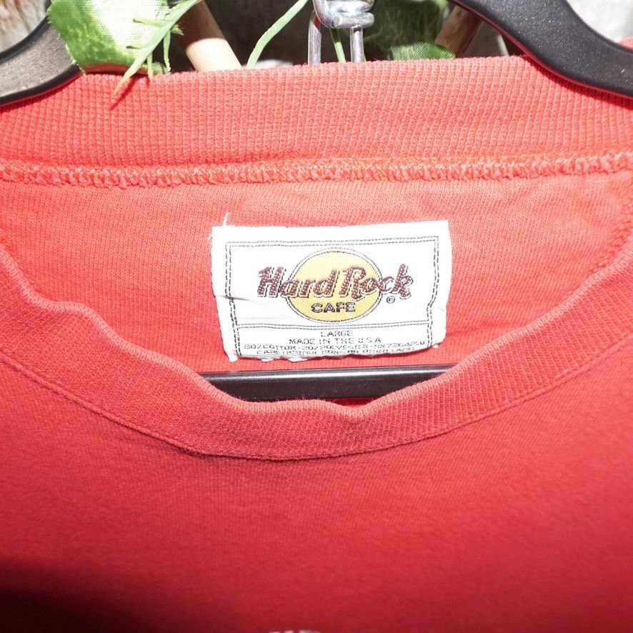 Hard Rock Cafe Large -Vintage Y2K Hard rock cafe miami heavy 90s sweatshirt Size US L / EU 52-54 / 3 - 4 Thumbnail