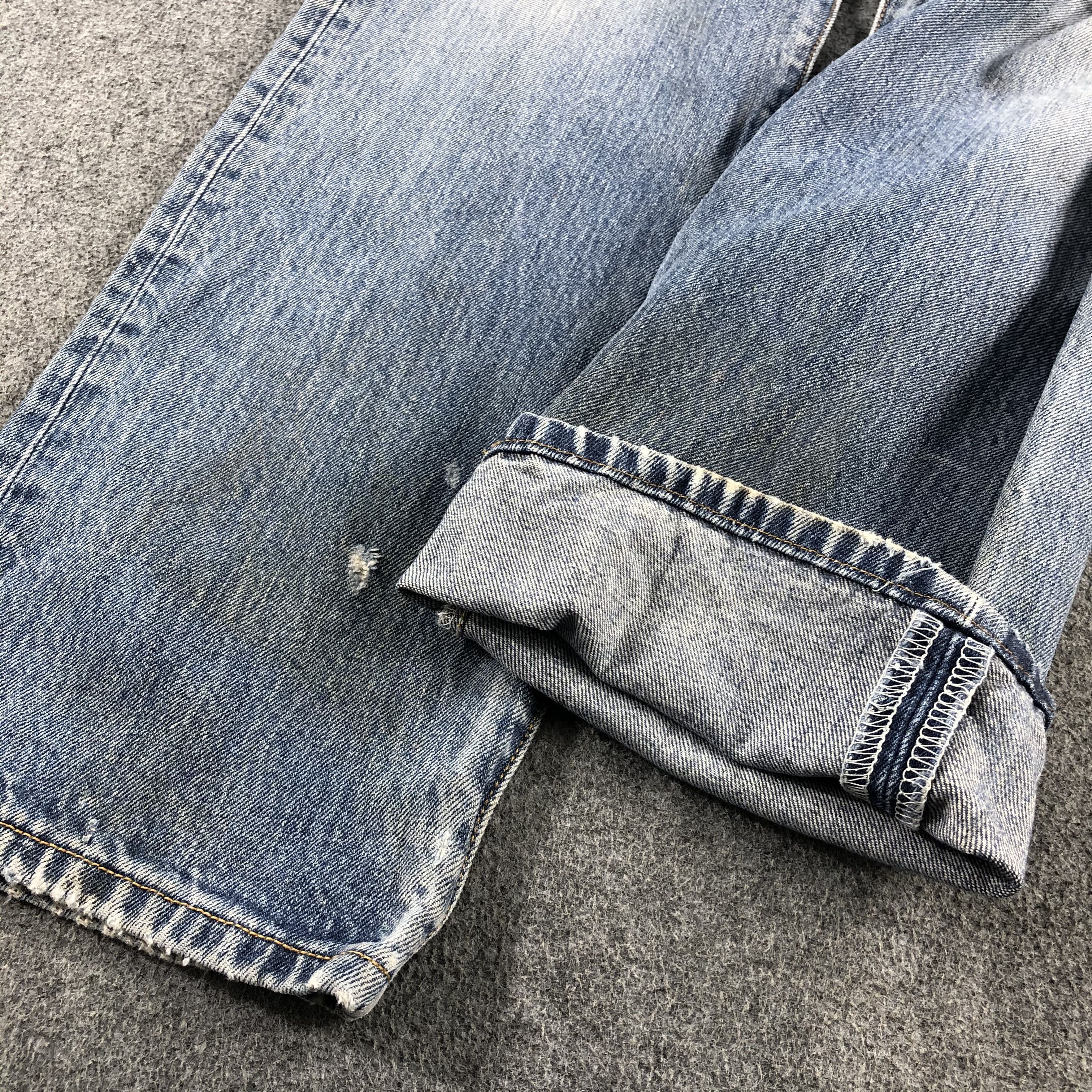 Levi's Vintage Blue Wash Levis 501 Jeans-J2312 Size US 29 - 7 Thumbnail