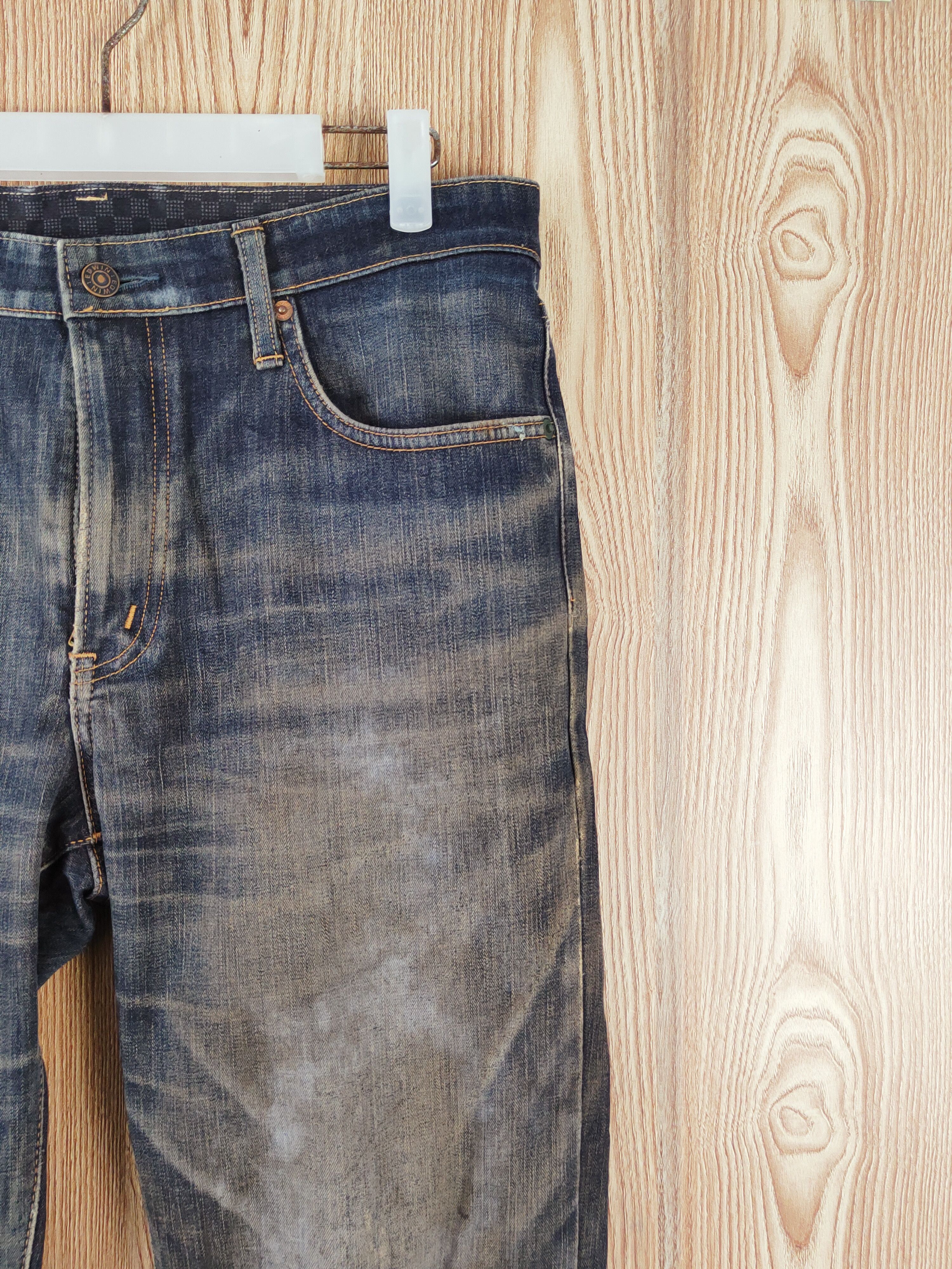 Edwin Edwin Blue Faded Distressed Ripped Jeans#W 111 Size US 32 / EU 48 - 6 Thumbnail