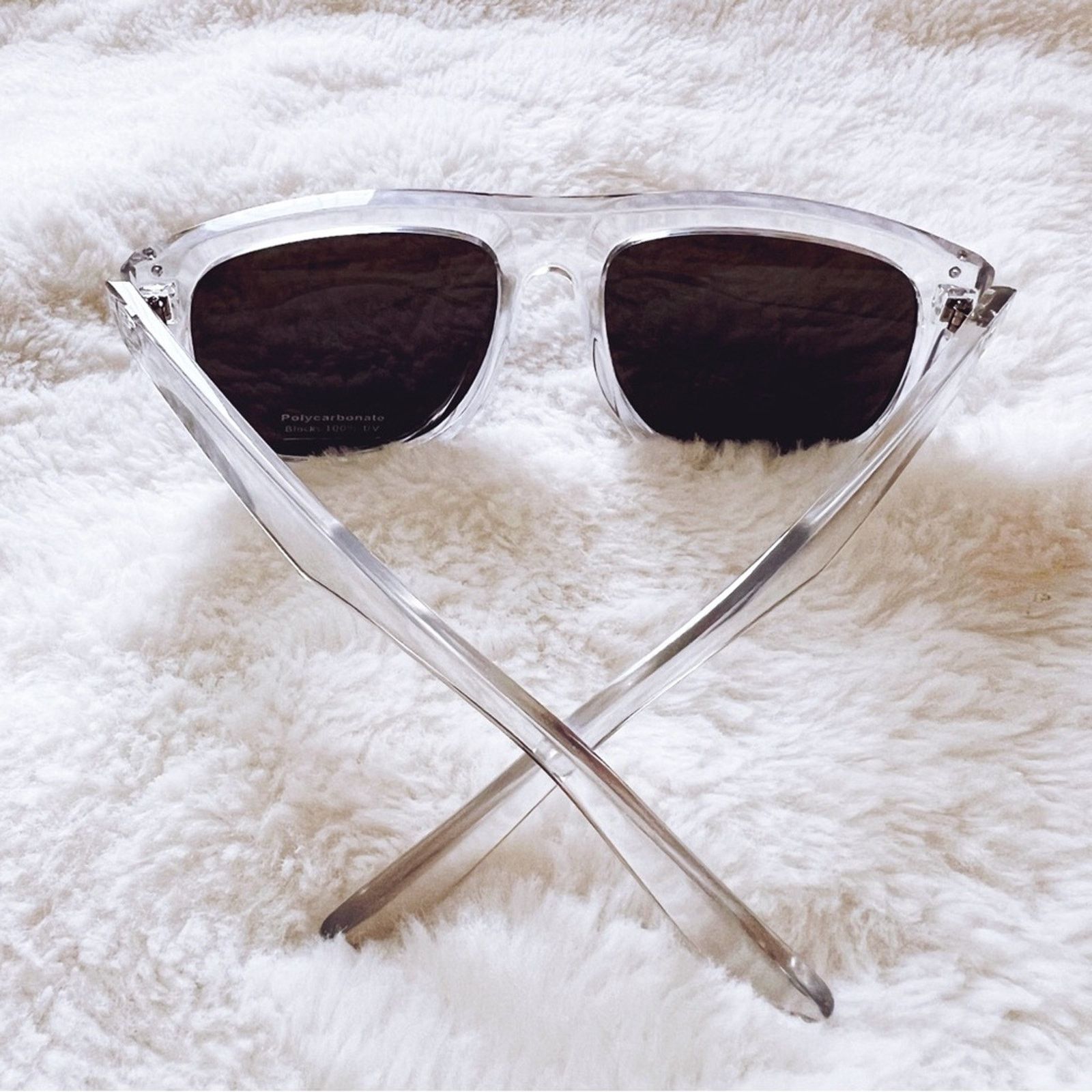 Other Simon Clear Blue Lenses Classic Sunglasses Size ONE SIZE - 9 Thumbnail
