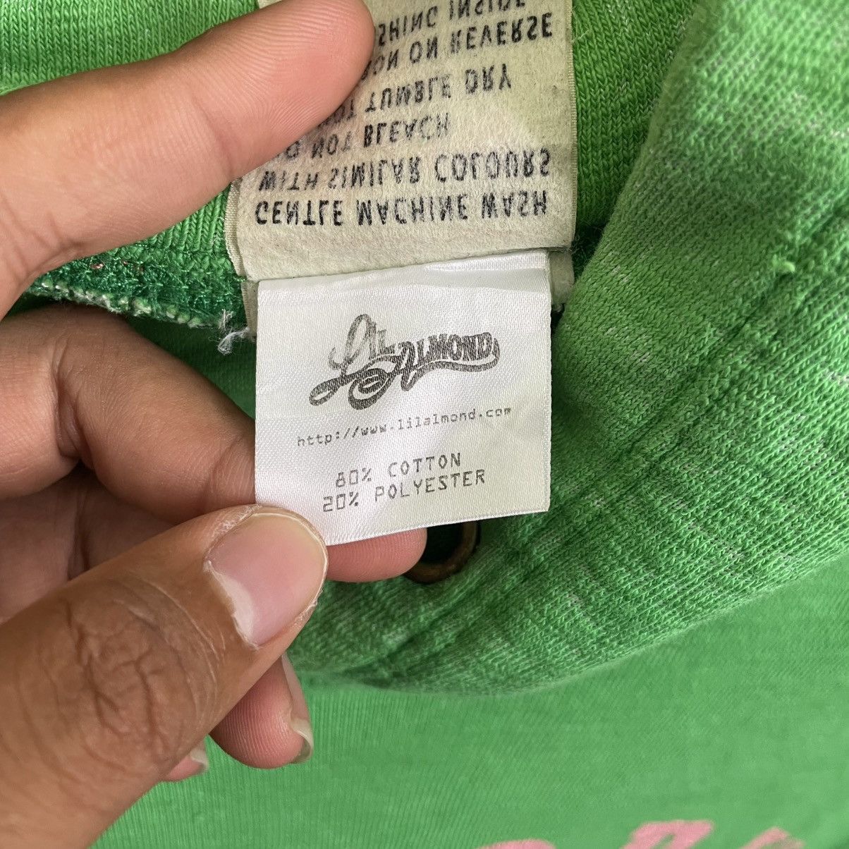Vintage Vintage Lil almond History Hoodie Size US M / EU 48-50 / 2 - 7 Thumbnail