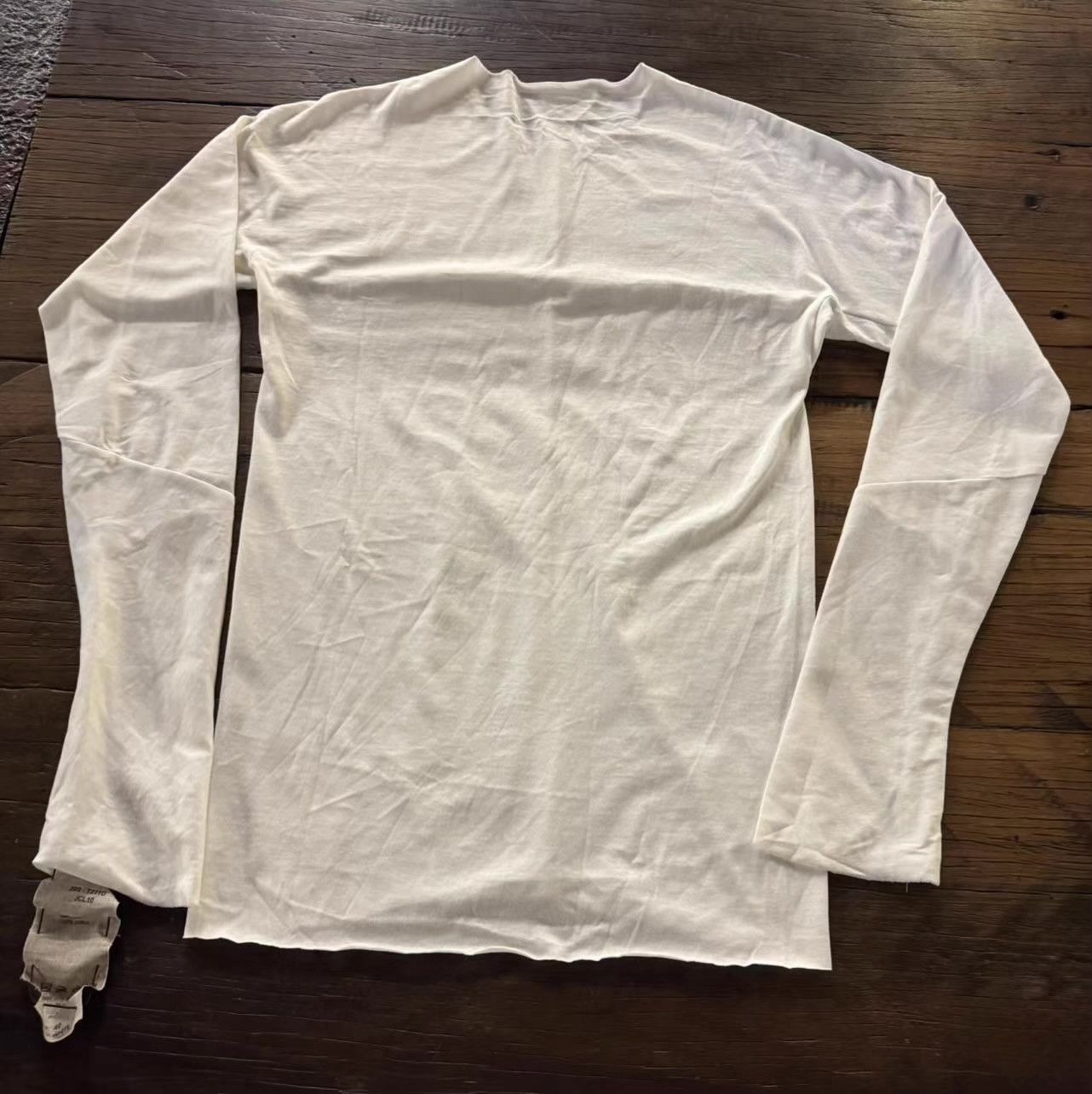 Ma+ m.a+ 20SS White One‑Piece Long‑Sleeve Tee Ｑ25 Size S / US 4 / IT 40 - 2 Thumbnail
