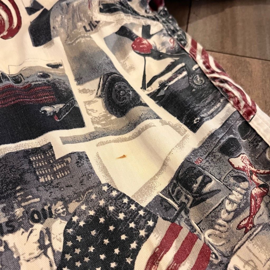 North River Outfitters North River American Flag USA Pattern Casual Buttonup Shirt Size US XL / EU 56 / 4 - 6 Thumbnail