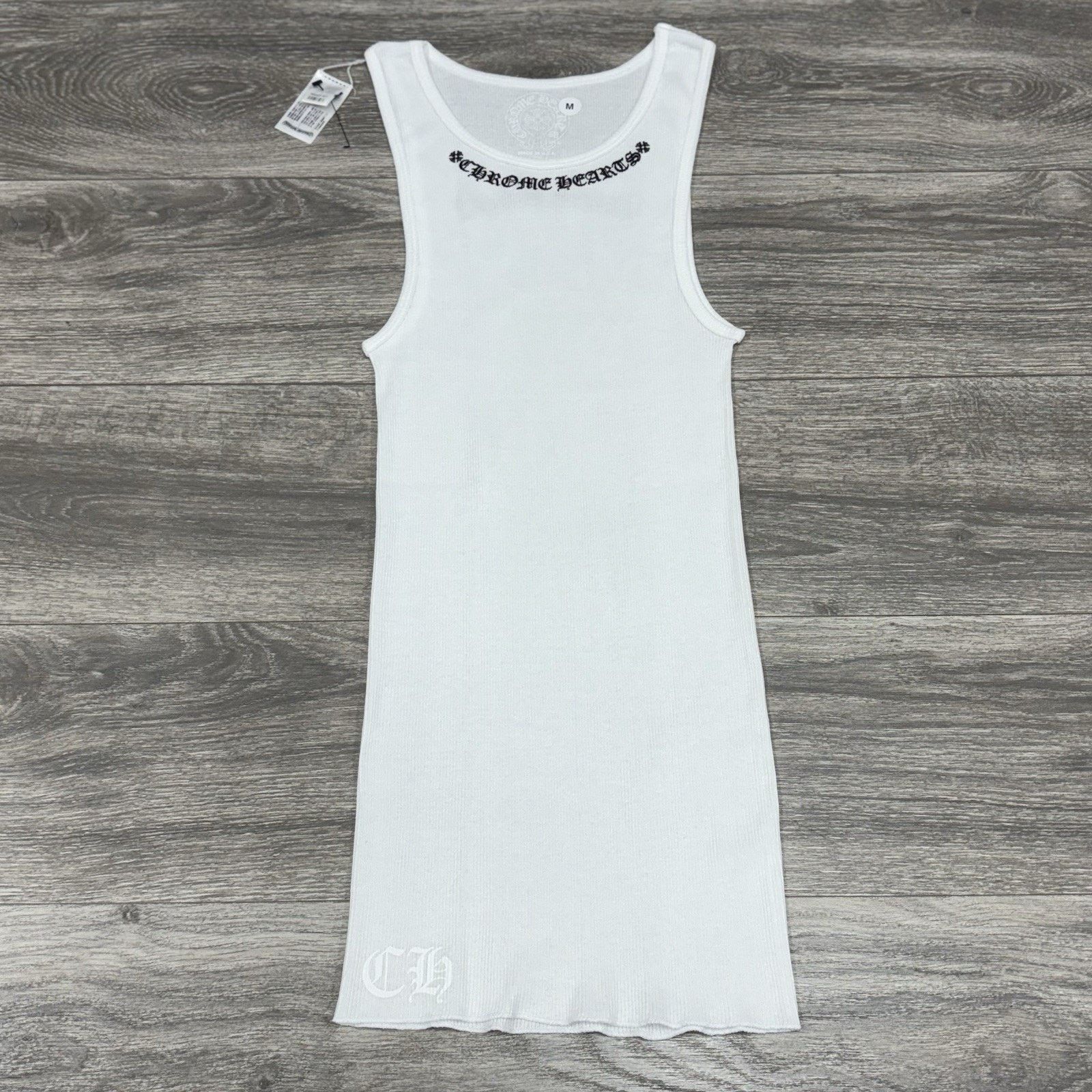 Chrome Hearts Scroll Logo Tank Top BRAND NEW!