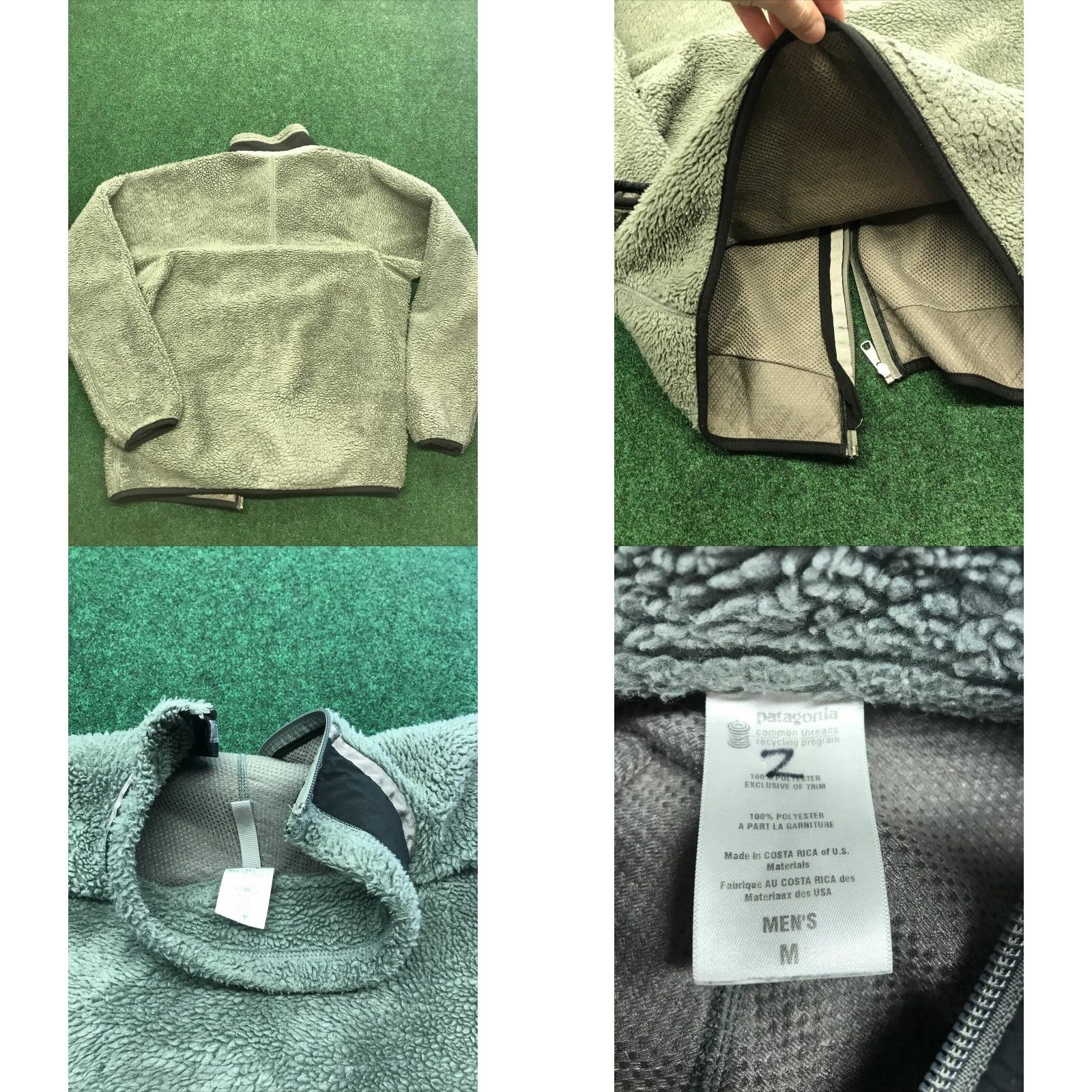Patagonia VINTAGE Patagonia Retro-X Fleece Jacket Gray Full Zip Deep Pile Size M Mens Jacket Retro 2000s Size US M / EU 48-50 / 2 - 8 Thumbnail