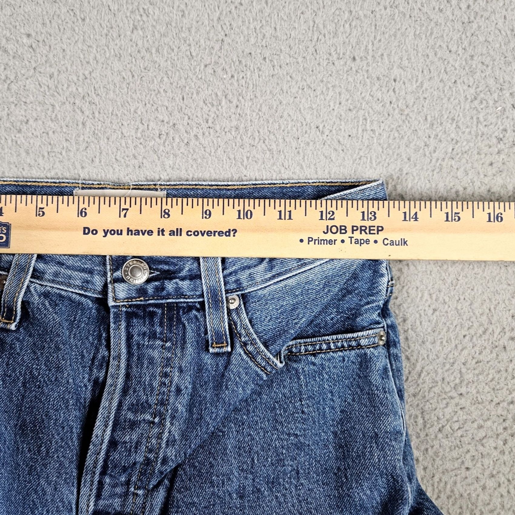 Everlane Everlane Jeans The 90s Cheeky Northridge Organic Cotton Ankle Size 25 Blue Regular 90s Womens Jeans Size 42" / US 20 - 6 Thumbnail