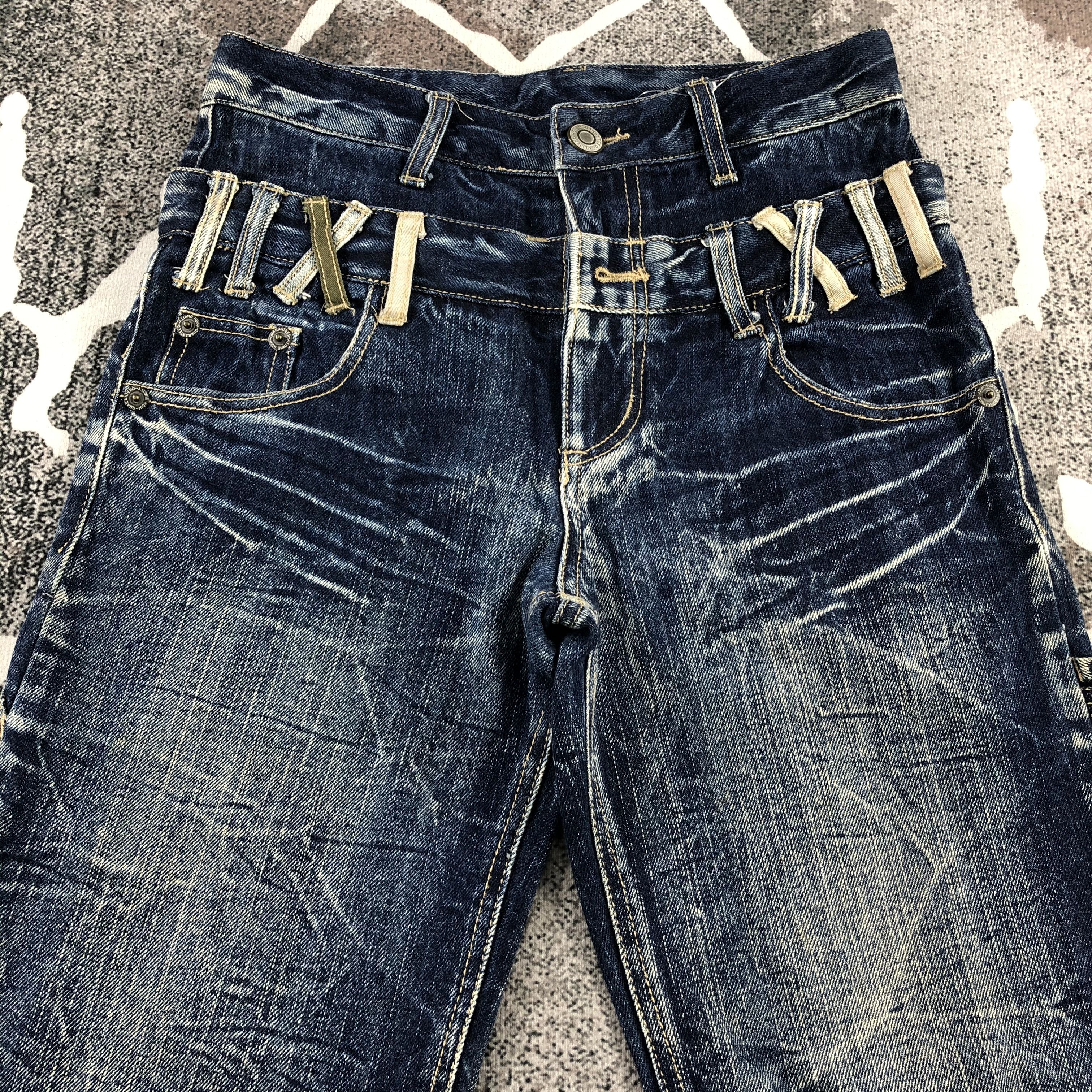 Japanese Brand Japanese Brand Double Waist Denim Carpenter Jeans KJ821 Size US 28 / EU 44 - 3 Thumbnail