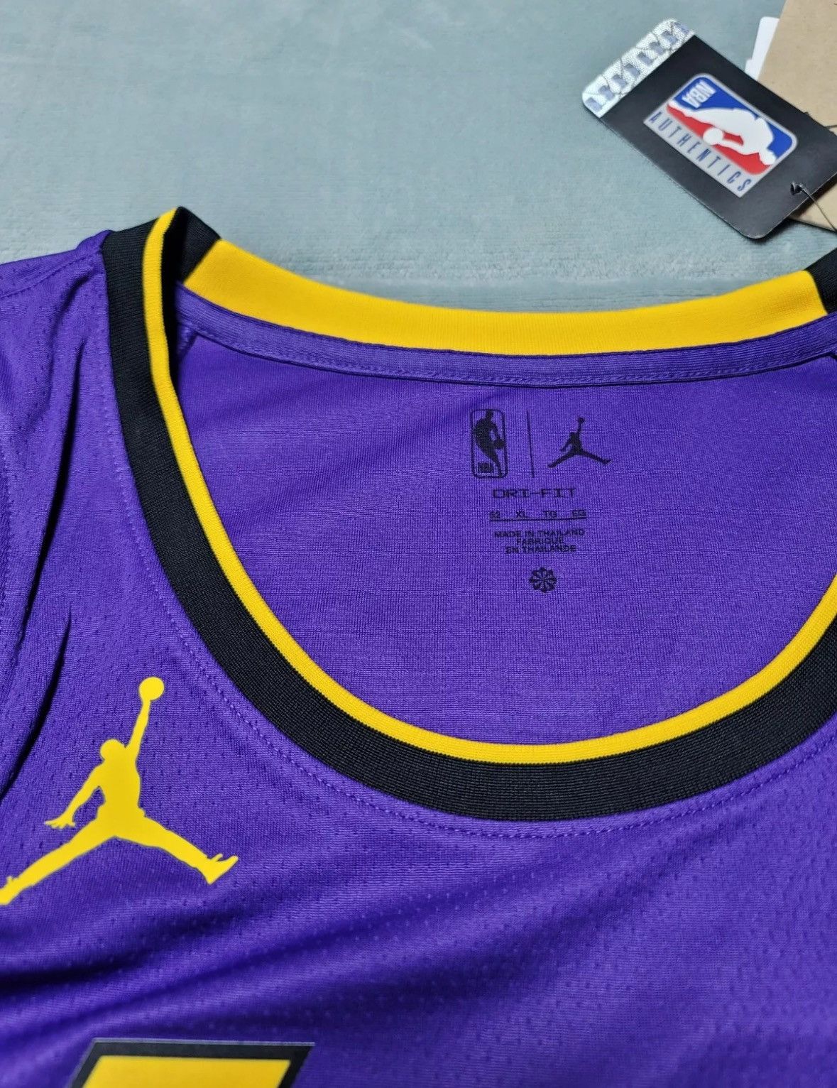 Jordan Brand × NBA New Nike Jordan Lakers Statement Jersey XL LeBron James Size US XL / EU 56 / 4 - 4 Thumbnail