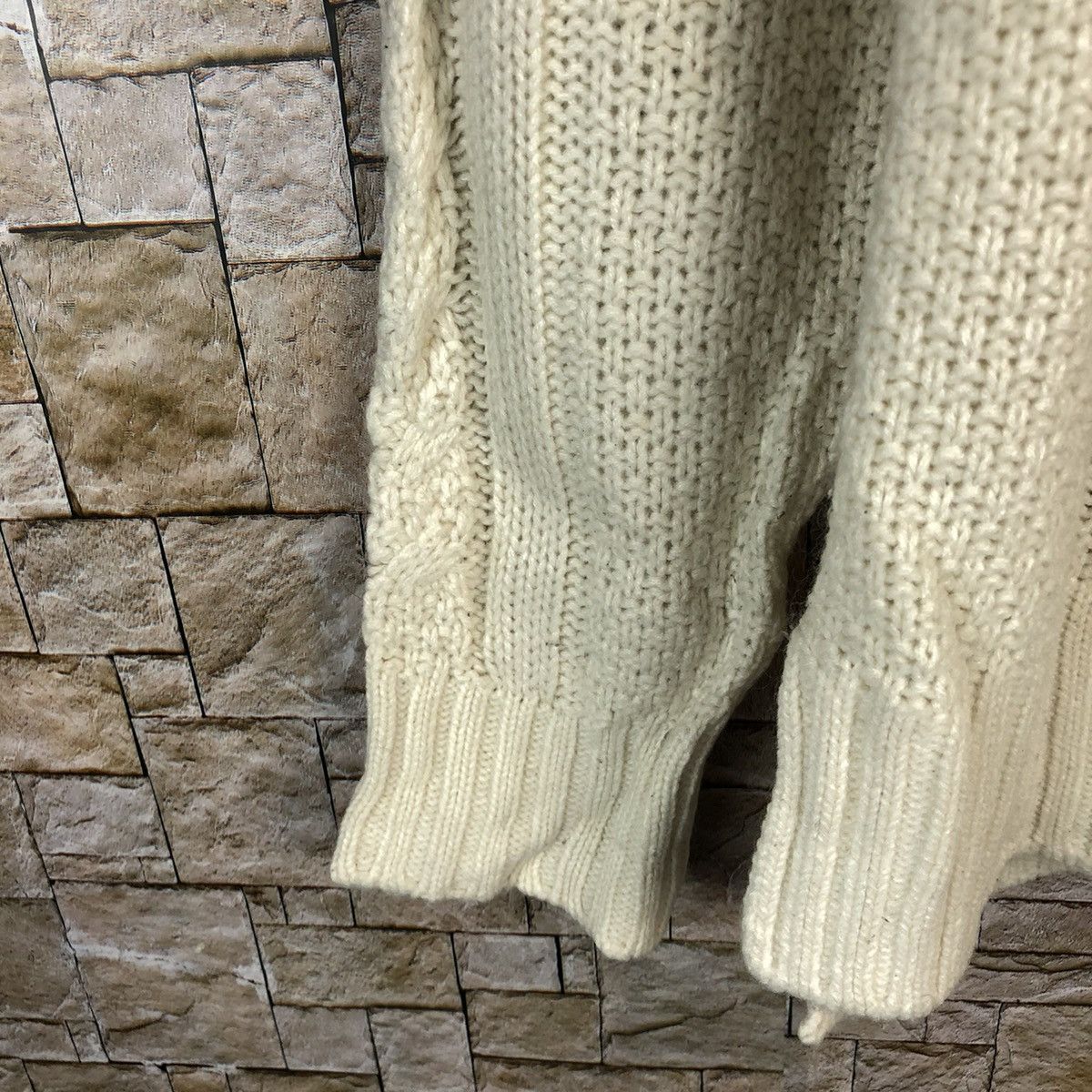 GU × Homespun Knitwear × Japanese Brand GU japan White sweatshirt Knitwear #A860 Size XL / US 12-14 / IT 48-50 - 7 Thumbnail