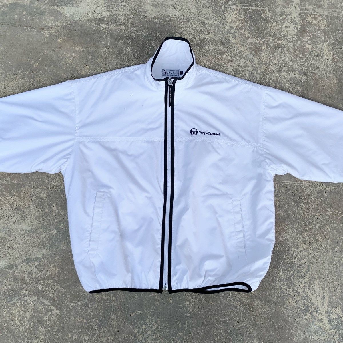 Sergio Tacchini × Vintage Vintage 90s Sergio Tacchini Light Jacket Size US M / EU 48-50 / 2 - 4 Thumbnail