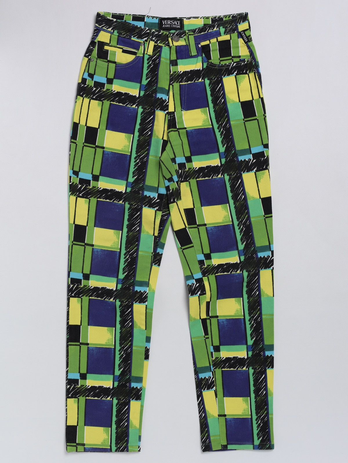 Versace Jeans Couture Vintage Versace Jeans Couture Multicolour Denim Size 29" - 1 Thumbnail