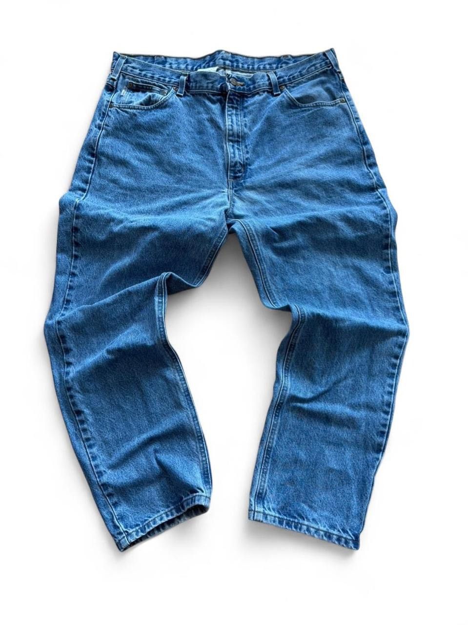 Carhartt Carhartt Traditional Fit Blue Jeans 40x30 Size US 40 / EU 56 - 3 Thumbnail