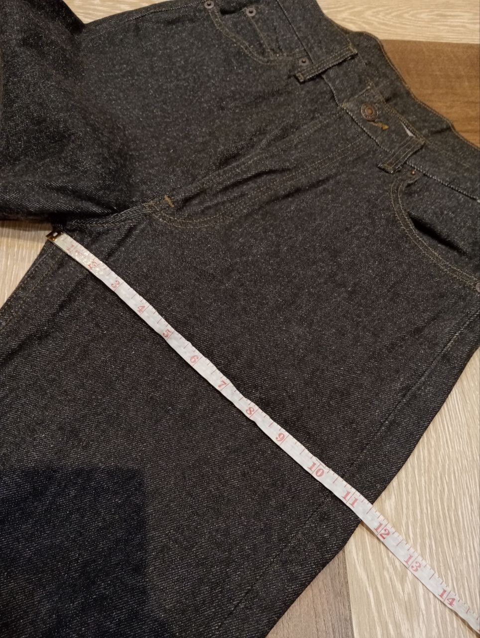 Levi's LEVI'S VINTAGE 501 BLACK DENIM PANTS Size US 30 / EU 46 - 22 Thumbnail