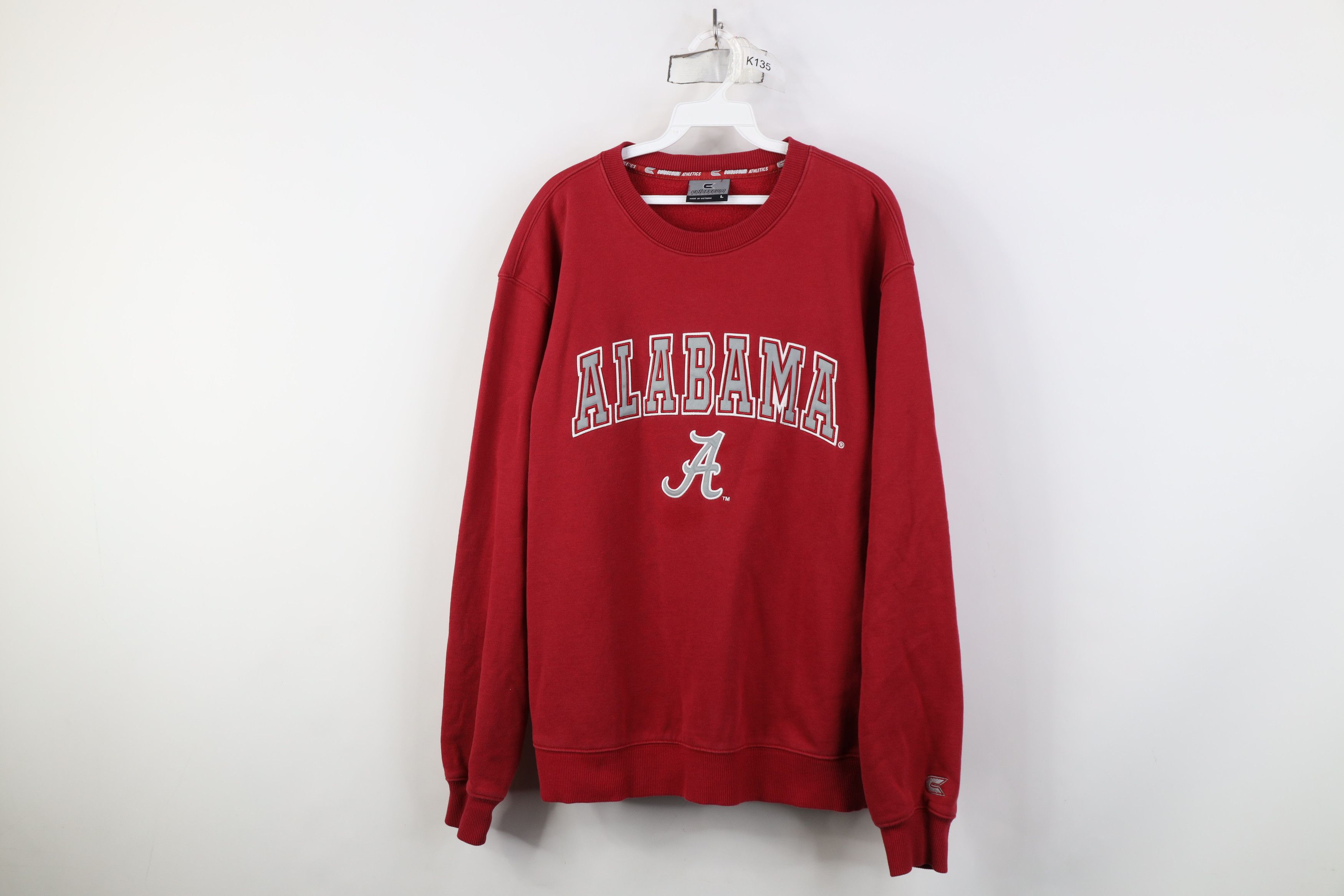 Vintage Vintage University of Alabama Crewneck Sweatshirt Red Size US L / EU 52-54 / 3 - 1 Thumbnail