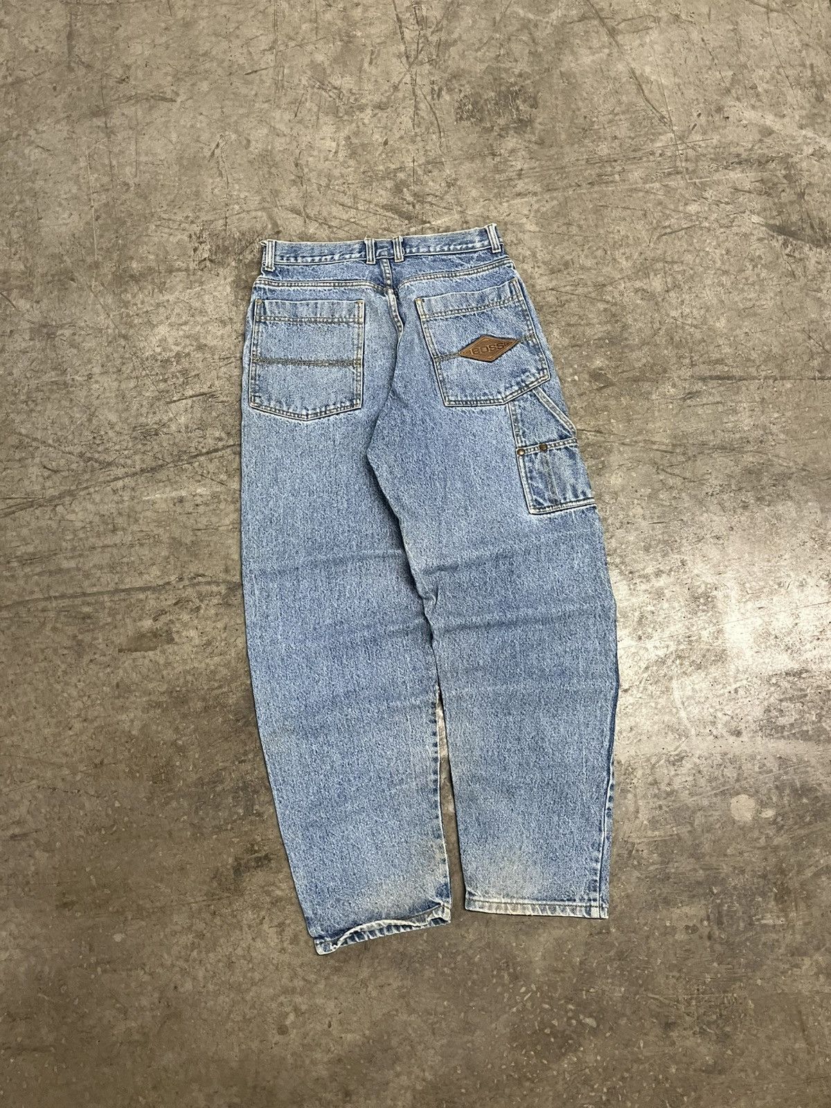 Vintage Y2k boss baggy fit cargo carpenter pants hype skater rare Size US 30 / EU 46 - 1 Thumbnail