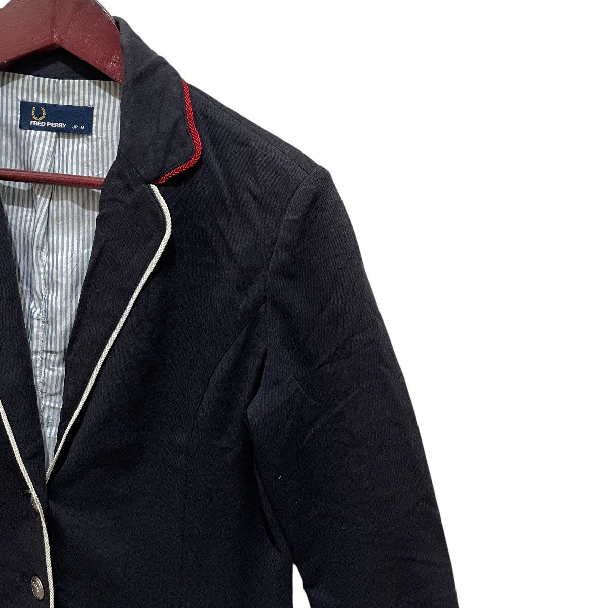 Fred Perry × Vintage Fred Perry Button Coat Blazer Jacket JP M size Size M / US 6-8 / IT 42-44 - 3 Thumbnail