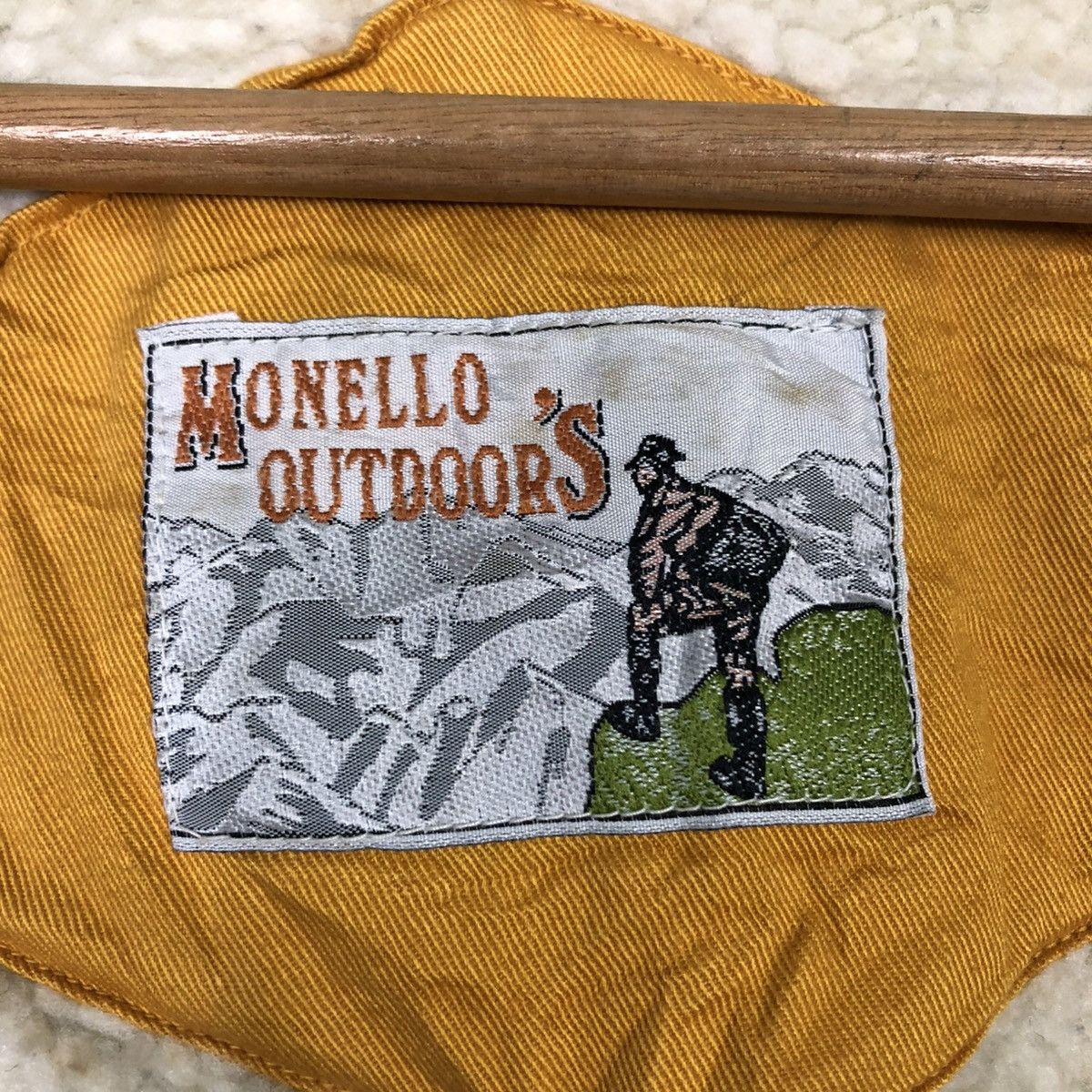 Japanese Brand 🔥VINTAGE BOMBER JACKET MONELLO OUTDOOR ISSEY MIYAKE Size US M / EU 48-50 / 2 - 21 Thumbnail