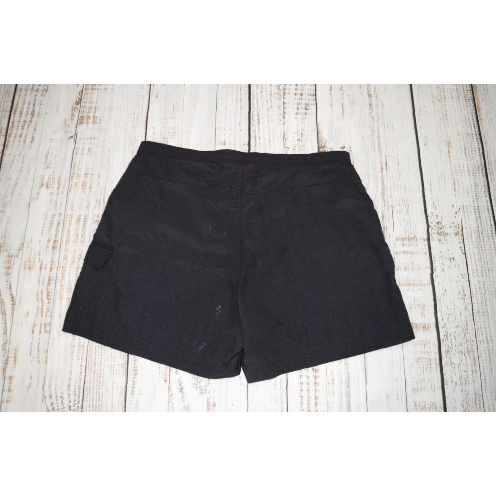 Vintage VINTAGE ATHCO Baggies Shorts Bottom Mens 36" Waist Black 80s 90s Drawstring Board Shorts Men Size US 33 - 5 Thumbnail