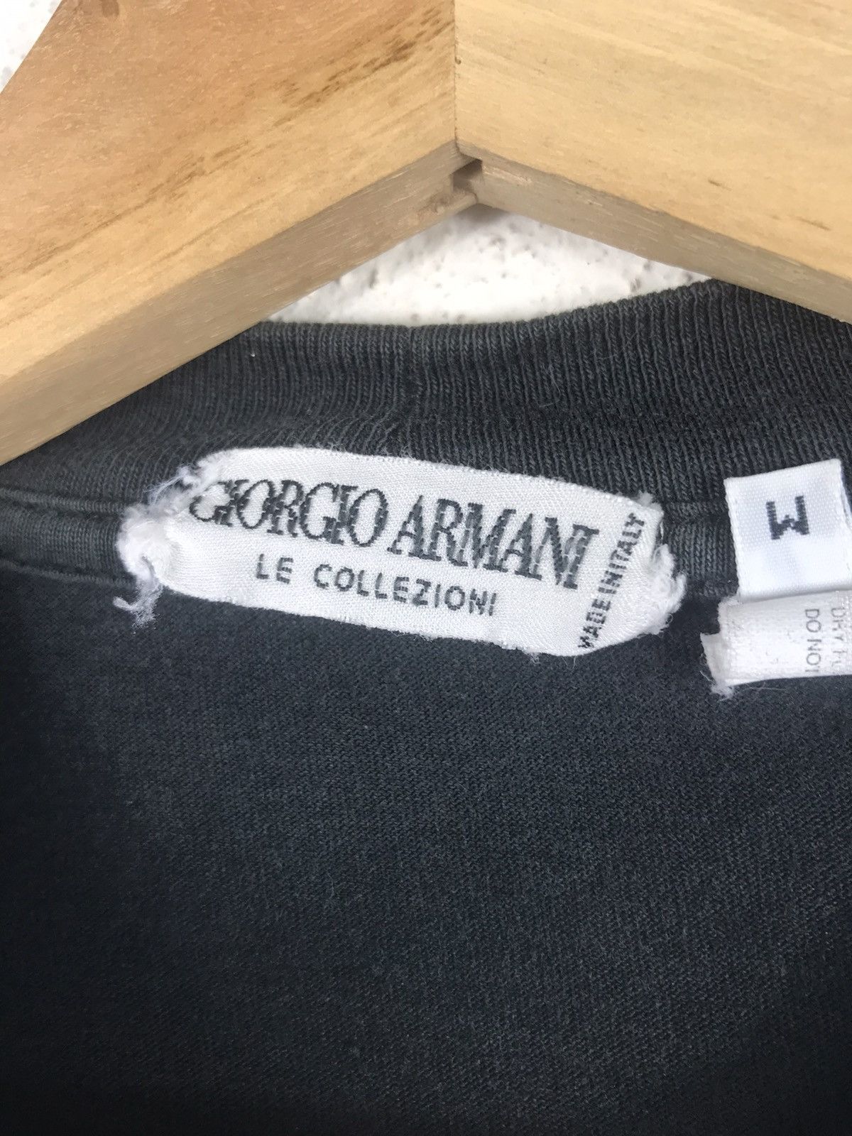 Giorgio Armani Vintage Giorgio Armani baggie tshirt Size US L / EU 52-54 / 3 - 3 Thumbnail