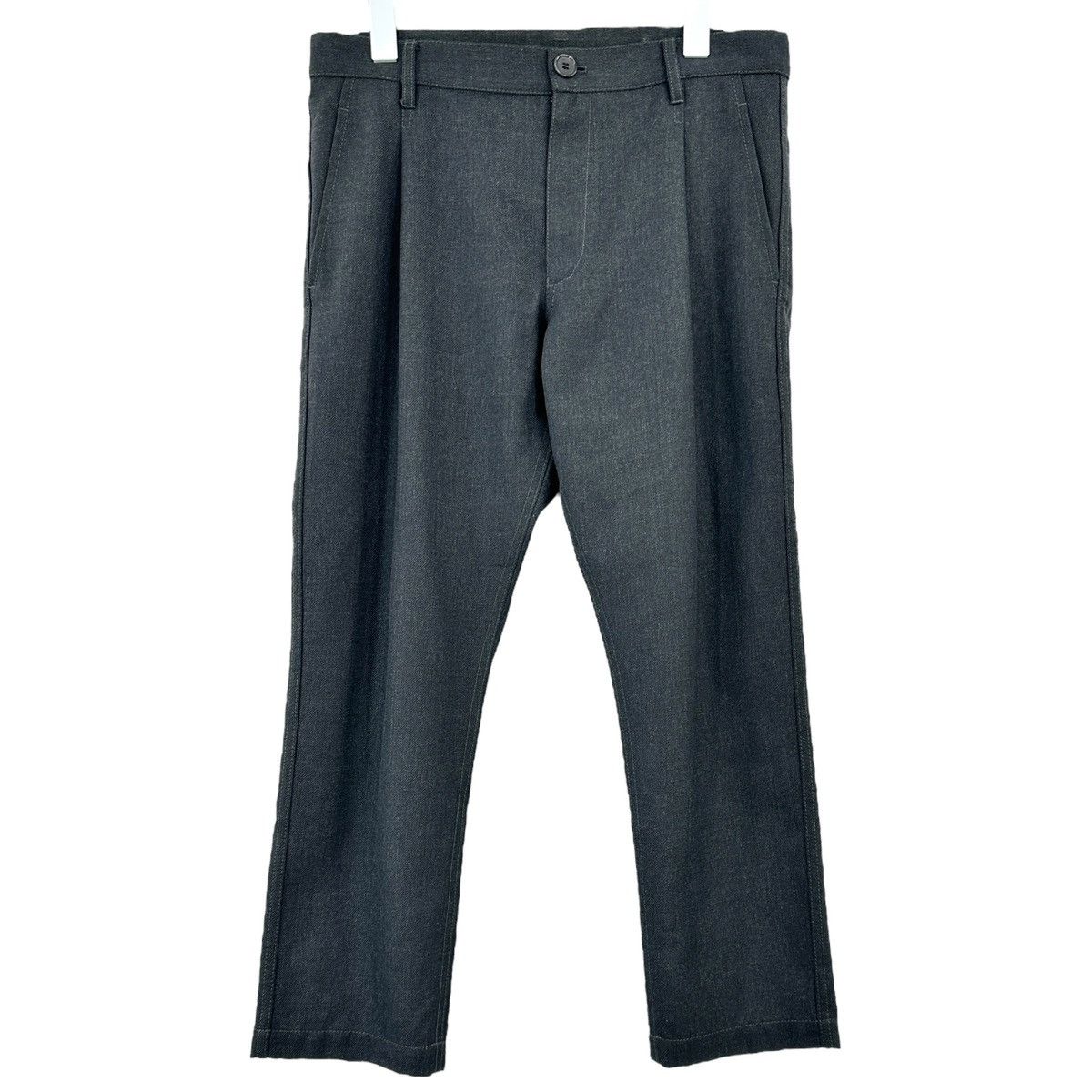 Comme des Garcons CDG Boy Gray Wool Blend Pants Size US 32 / EU 48 - 3 Thumbnail