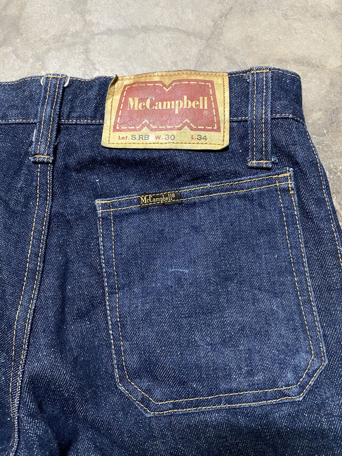 Hysteric Glamour × Japanese Brand Flare Jeans Vintage McCampbell x The Real McCoys Style Size US 29 - 7 Thumbnail