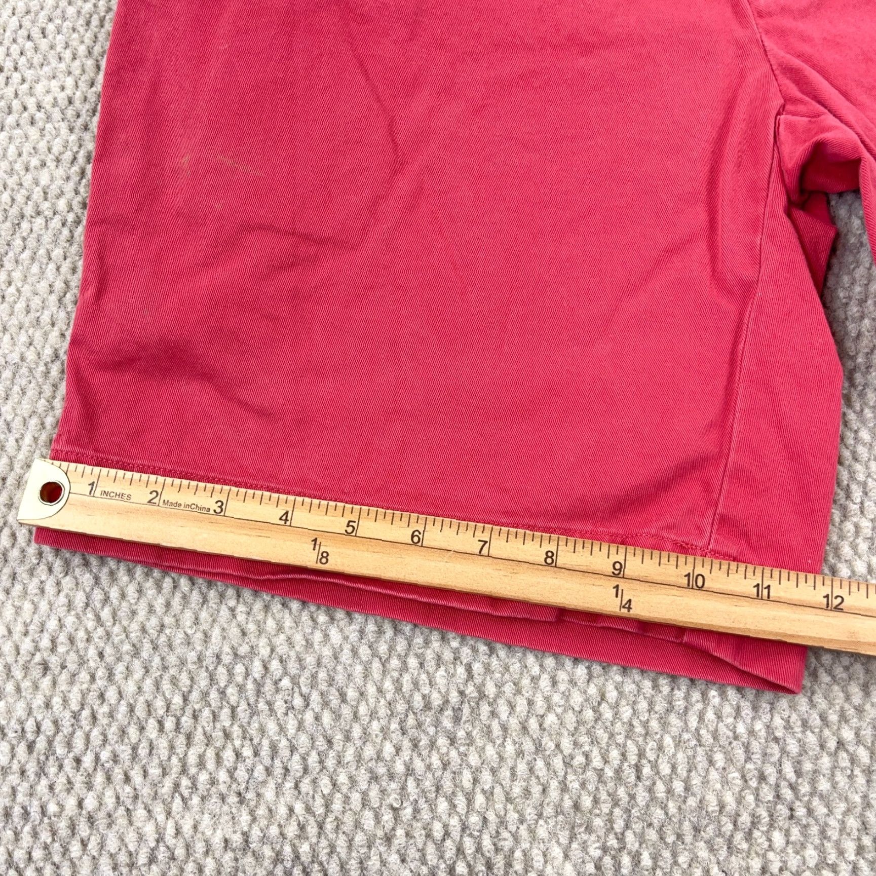 Polo Ralph Lauren Polo Ralph Lauren Chino Shorts Men 33 Pink Twill Golf Preppy Solid Adult Size US XS / EU 42 / 0 - 5 Thumbnail