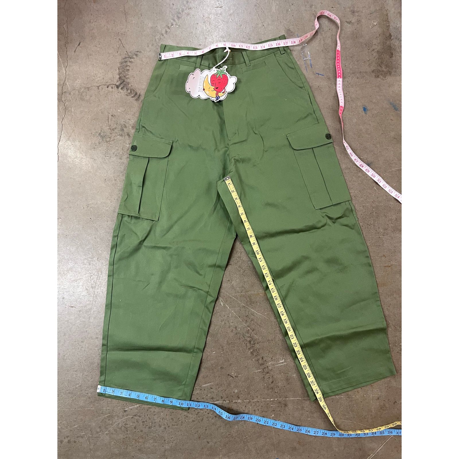 Sky High Farm Workwear Sky High Farm - CARGO PANTS / Green / L / NWT Size US 36 / EU 52 - 5 Thumbnail
