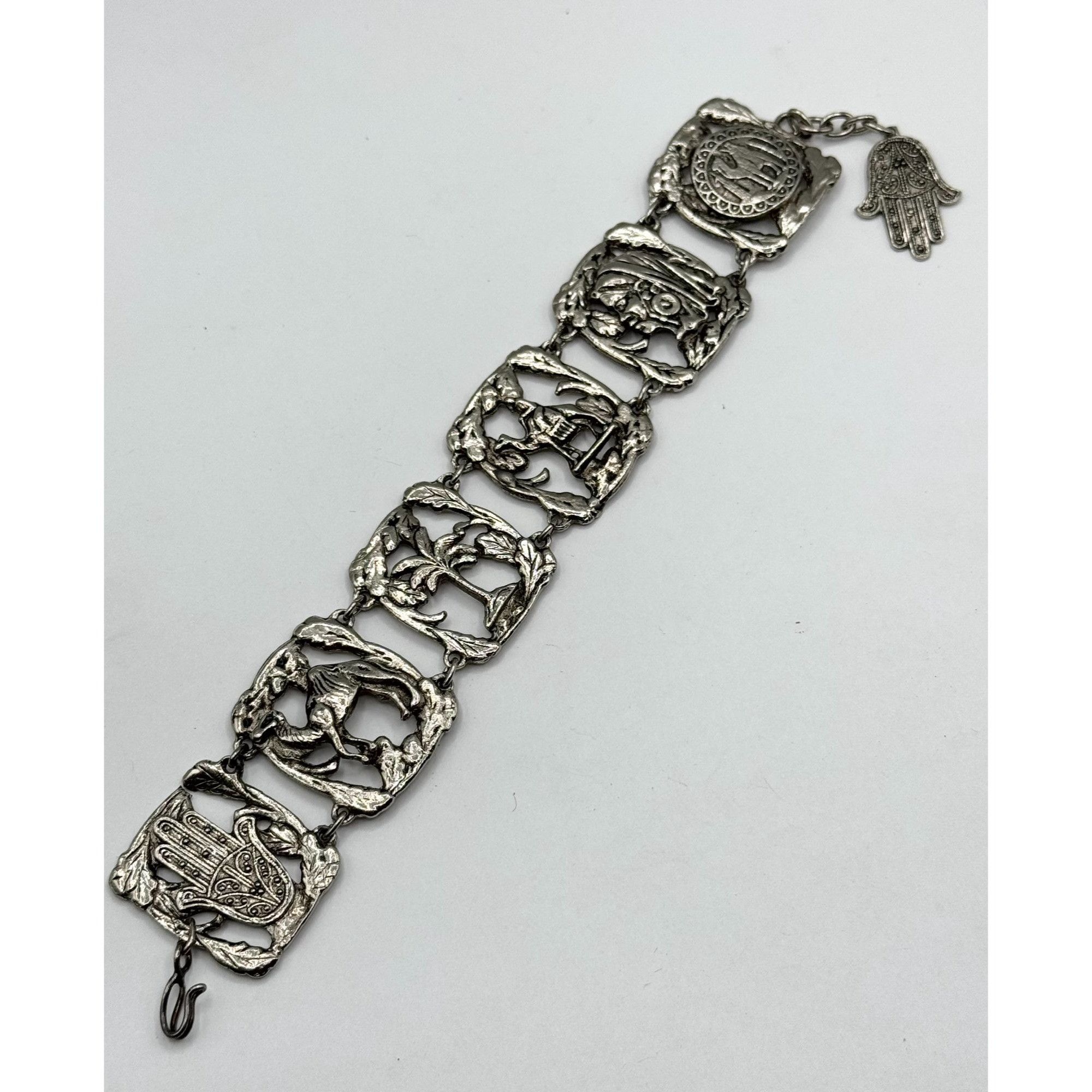 Vintage Vintage souvenir Du Maroc travel panel bracelet Size ONE SIZE - 3 Thumbnail