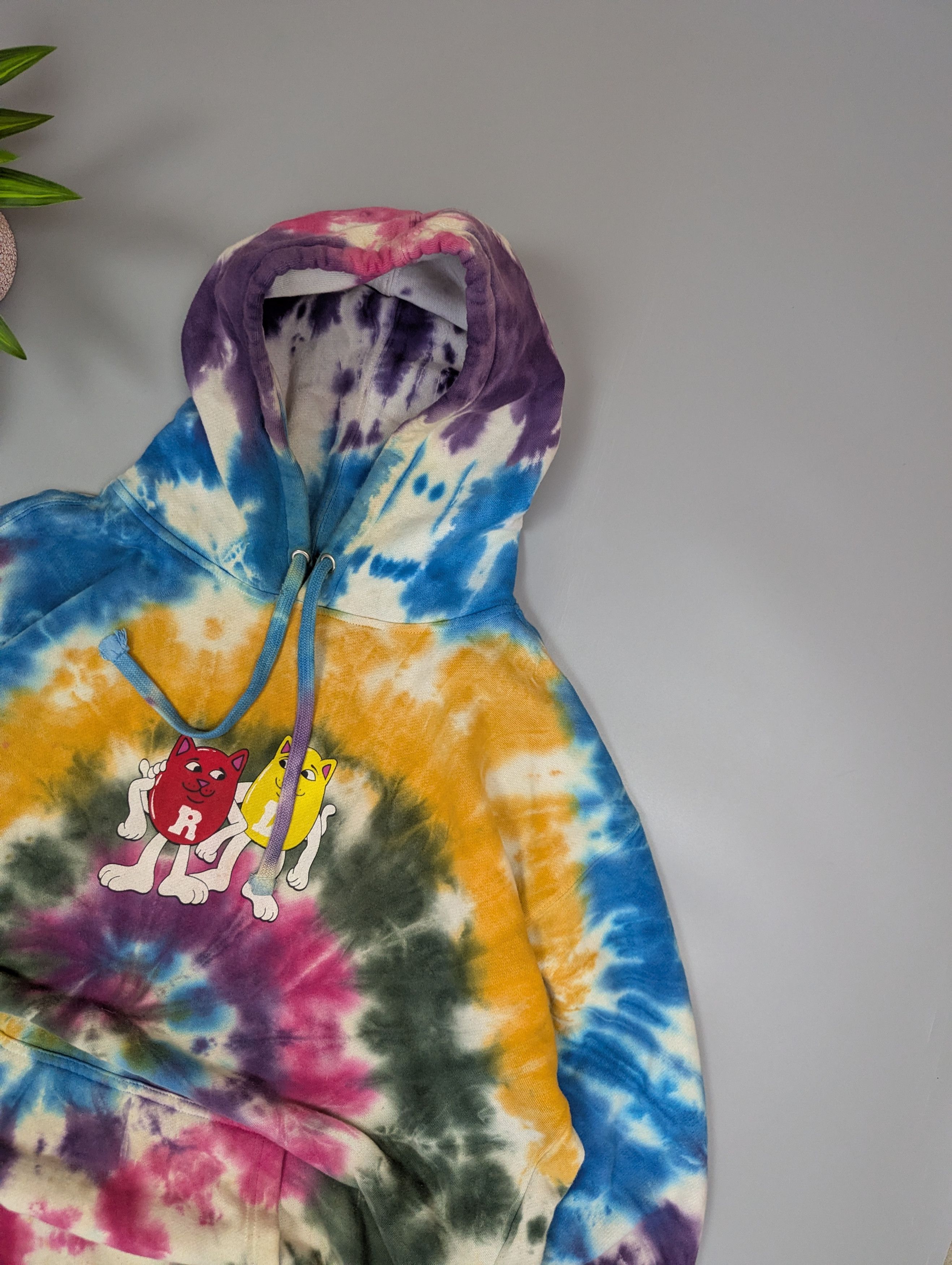 RIPNDIP RipNDip Tie Dye Hoodie – Lord Nermal Graphic Streetwear Size US L / EU 52-54 / 3 - 4 Thumbnail