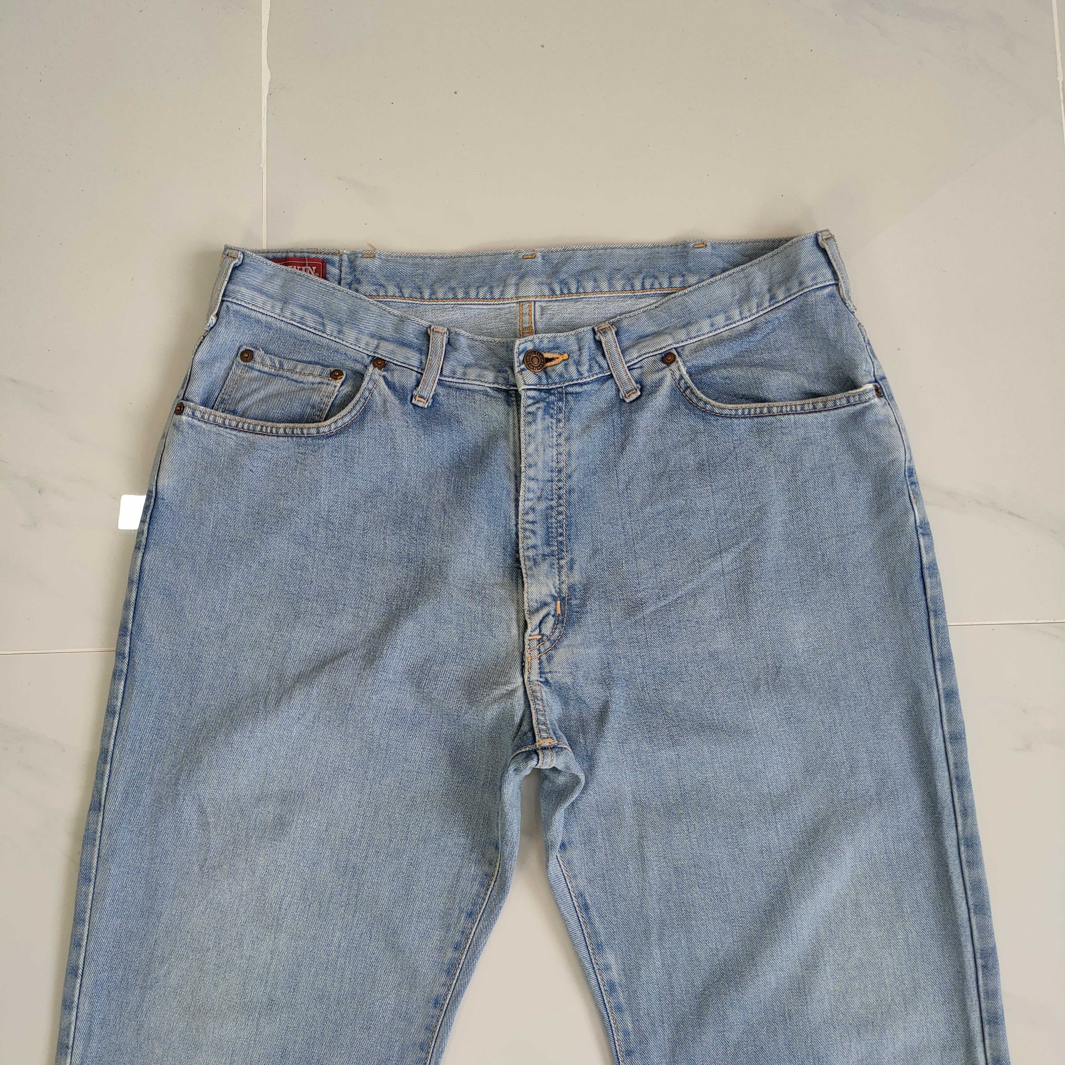 Edwin × Jean × Vintage VINTAGE EDWIN SOFT JEAN DENIM PANTS Size US 38 / EU 54 - 2 Thumbnail