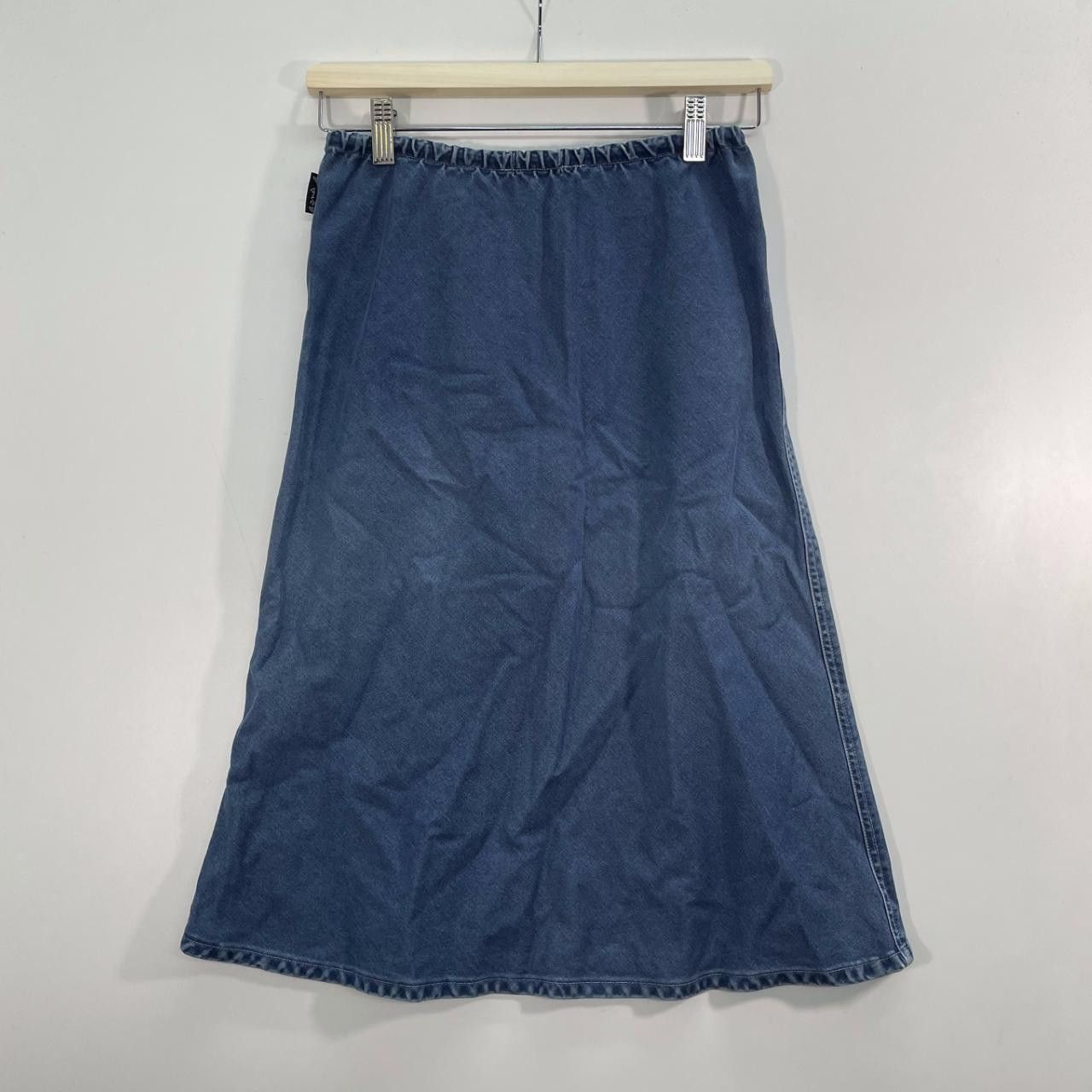 Other 90s Denim Maxi Skirt Size 30" / US 8 / IT 44 - 2 Thumbnail