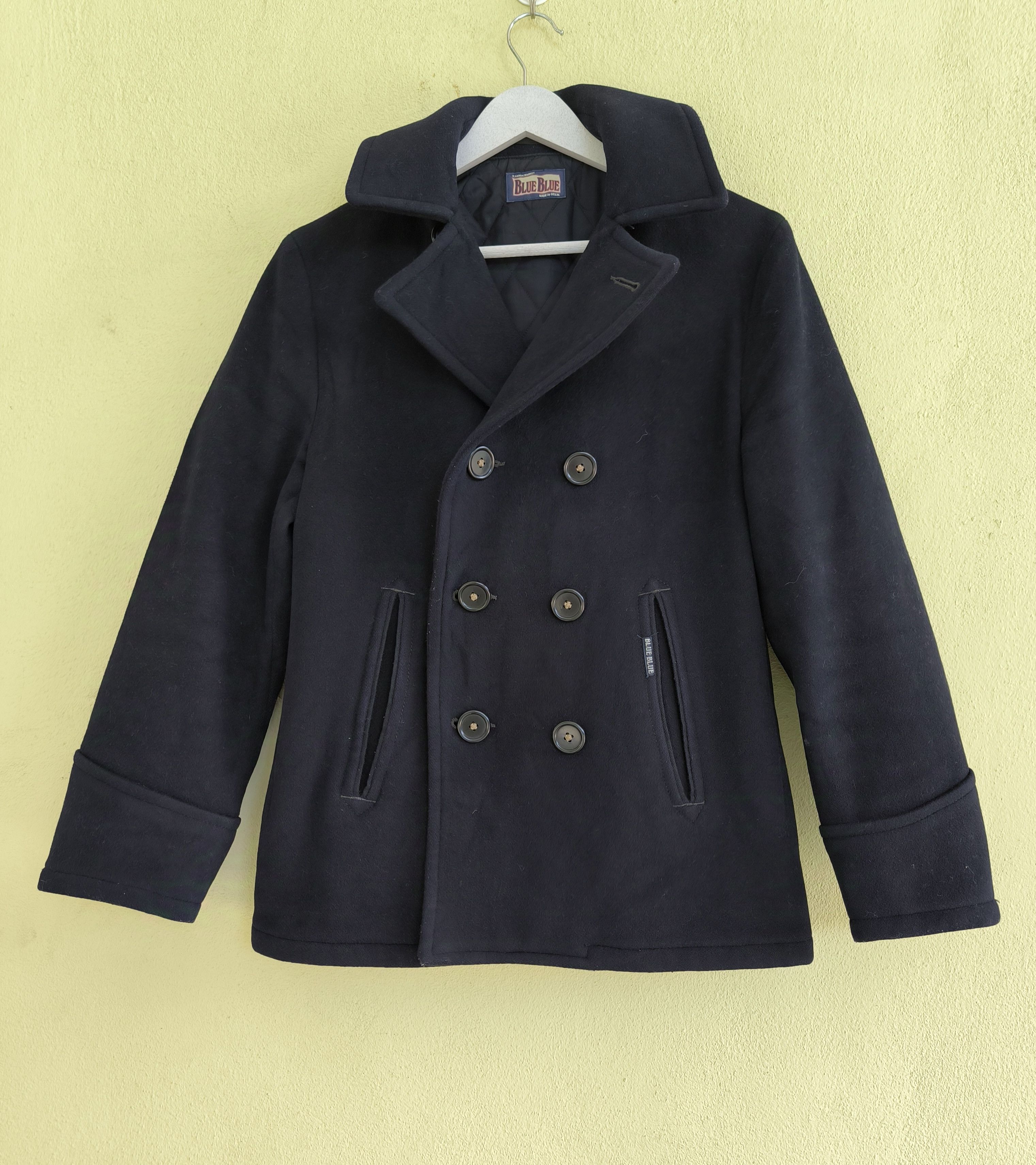 Blue Blue Japan BLUE BLUE JAPAN double breasted wool coat Size US XS / EU 42 / 0 - 1 Thumbnail